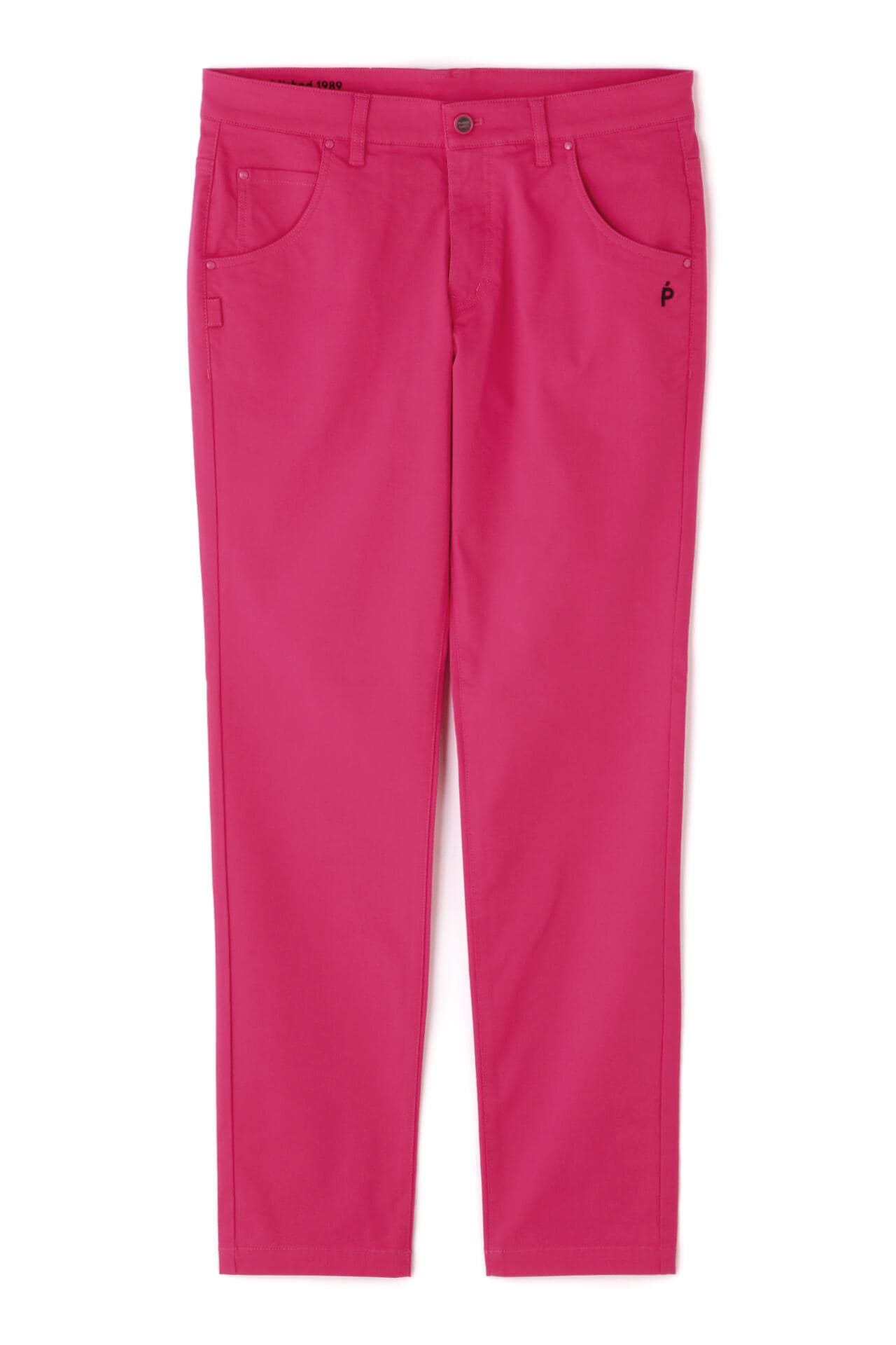 C/Pe ドライストレッチドビーカルゼ 5ポケットパンツ ＜Pink with BLACK＞