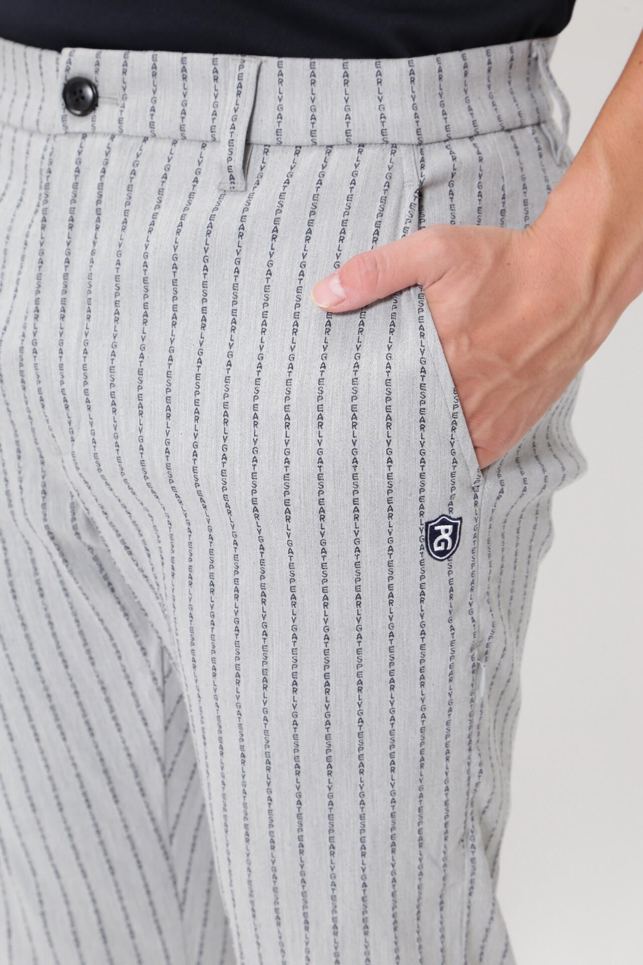 強ストレッチ パンツ ＜PGロゴストライプ＞ | PEARLY GATES（パーリー