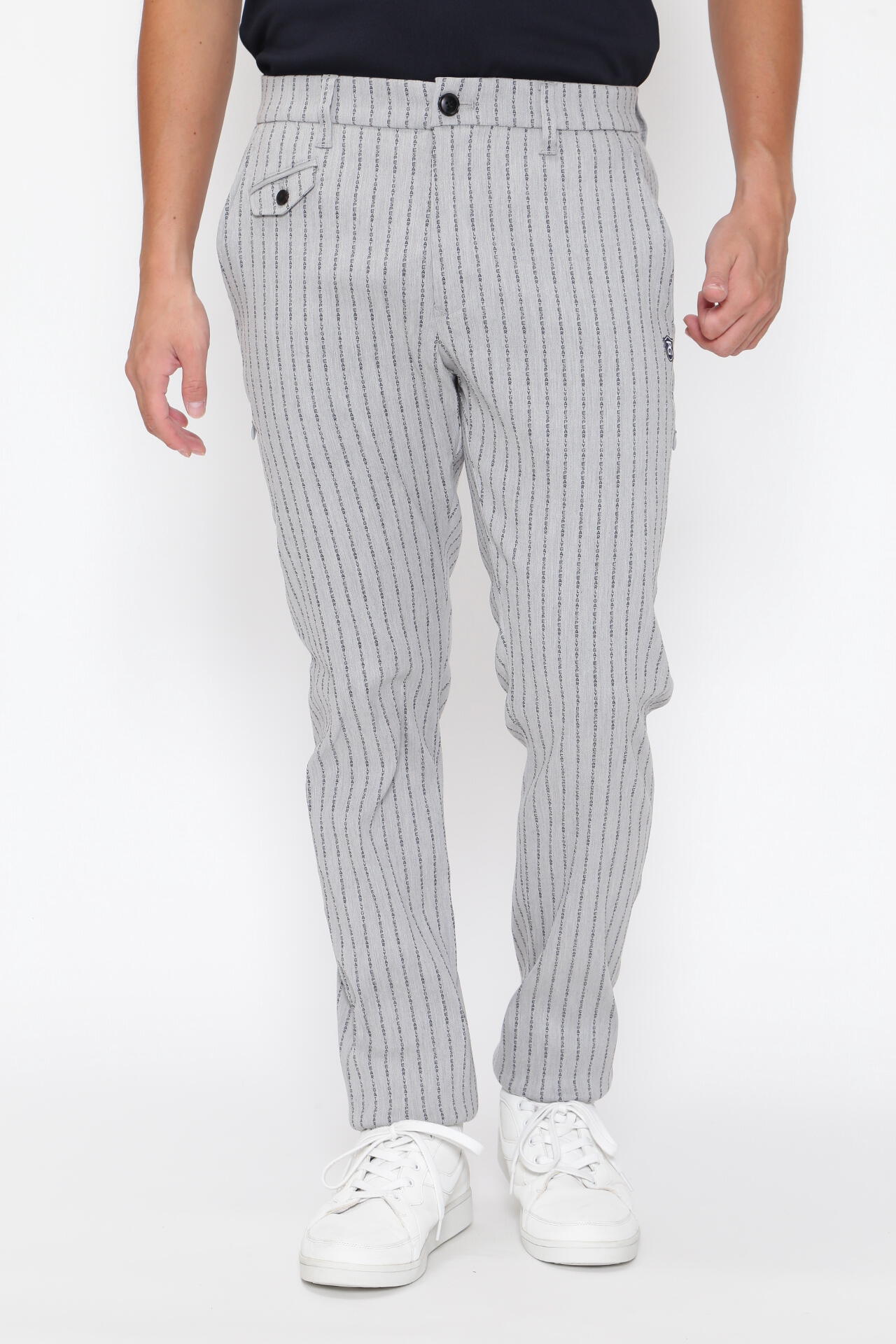 強ストレッチ パンツ ＜PGロゴストライプ＞ | PEARLY GATES（パーリー