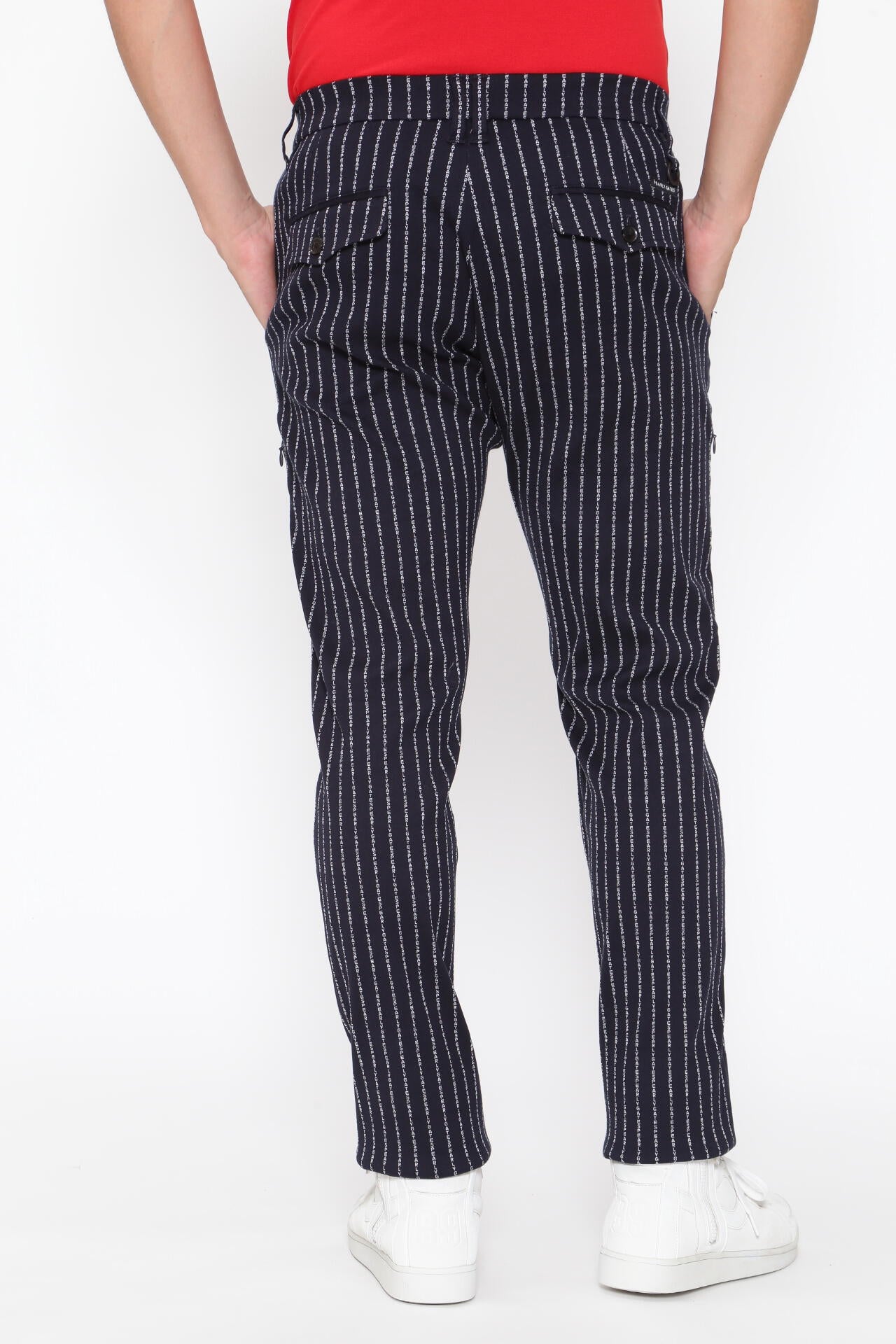 強ストレッチ パンツ ＜PGロゴストライプ＞ | PEARLY GATES（パーリー