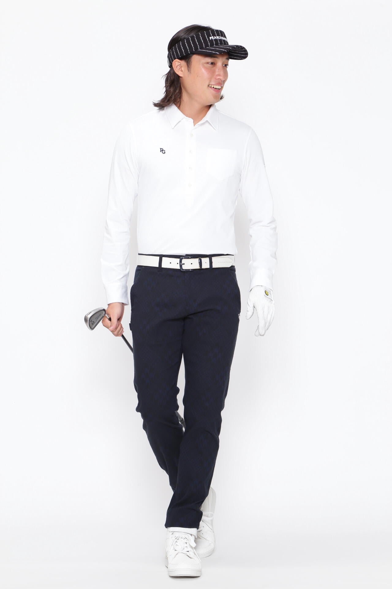 千鳥アーガイルジャガードパンツ | PEARLY GATES（パーリーゲイツ