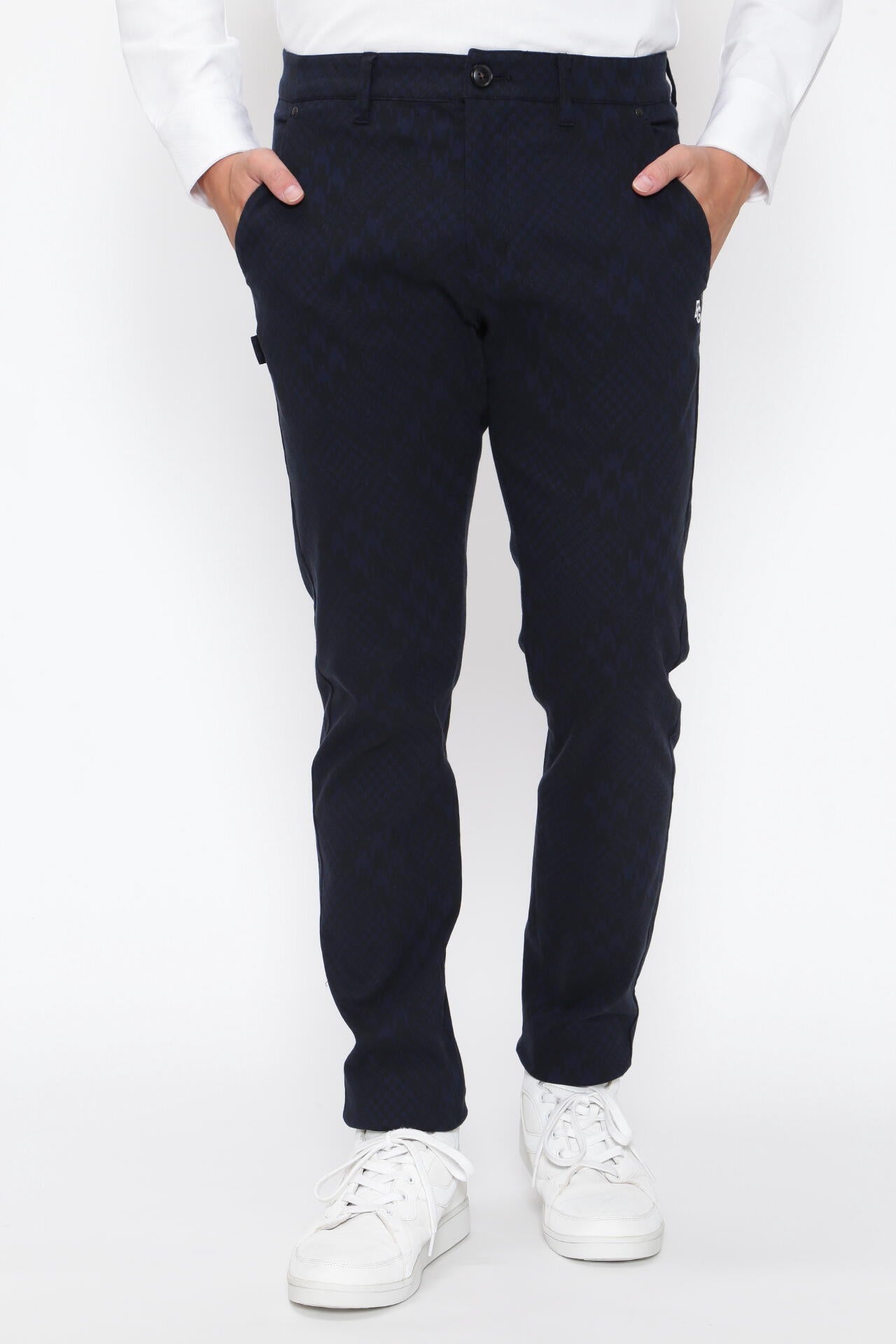 千鳥アーガイルジャガードパンツ | PEARLY GATES（パーリーゲイツ