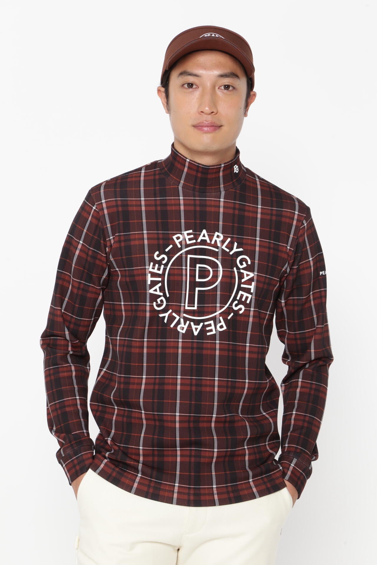 カノコダンボール ハイネックカットソー ＜CHECKシリーズ＞ | PEARLY