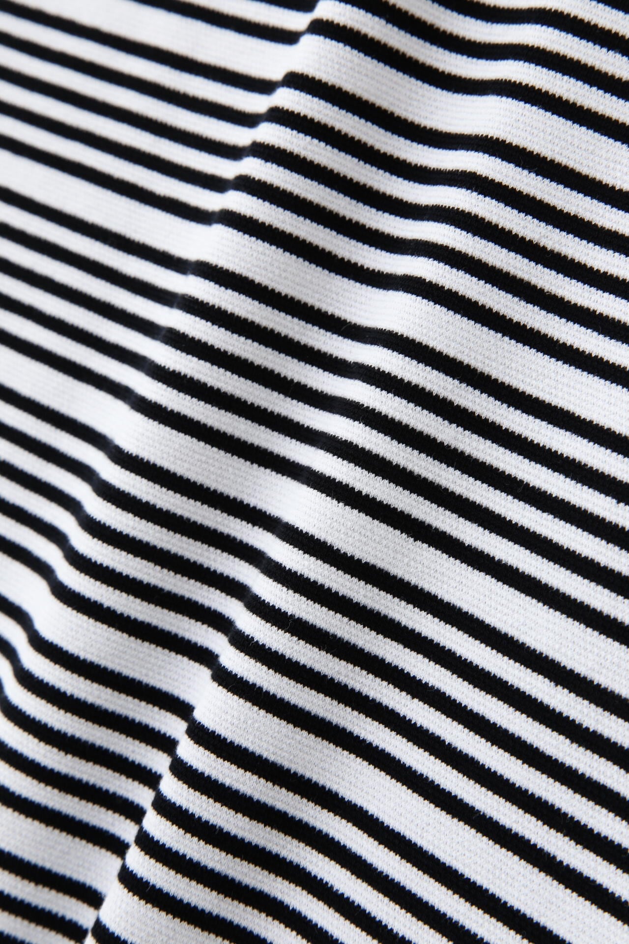 ベアカノコ 半袖モックネックカットソー ＜ボーダー柄＞ | PEARLY