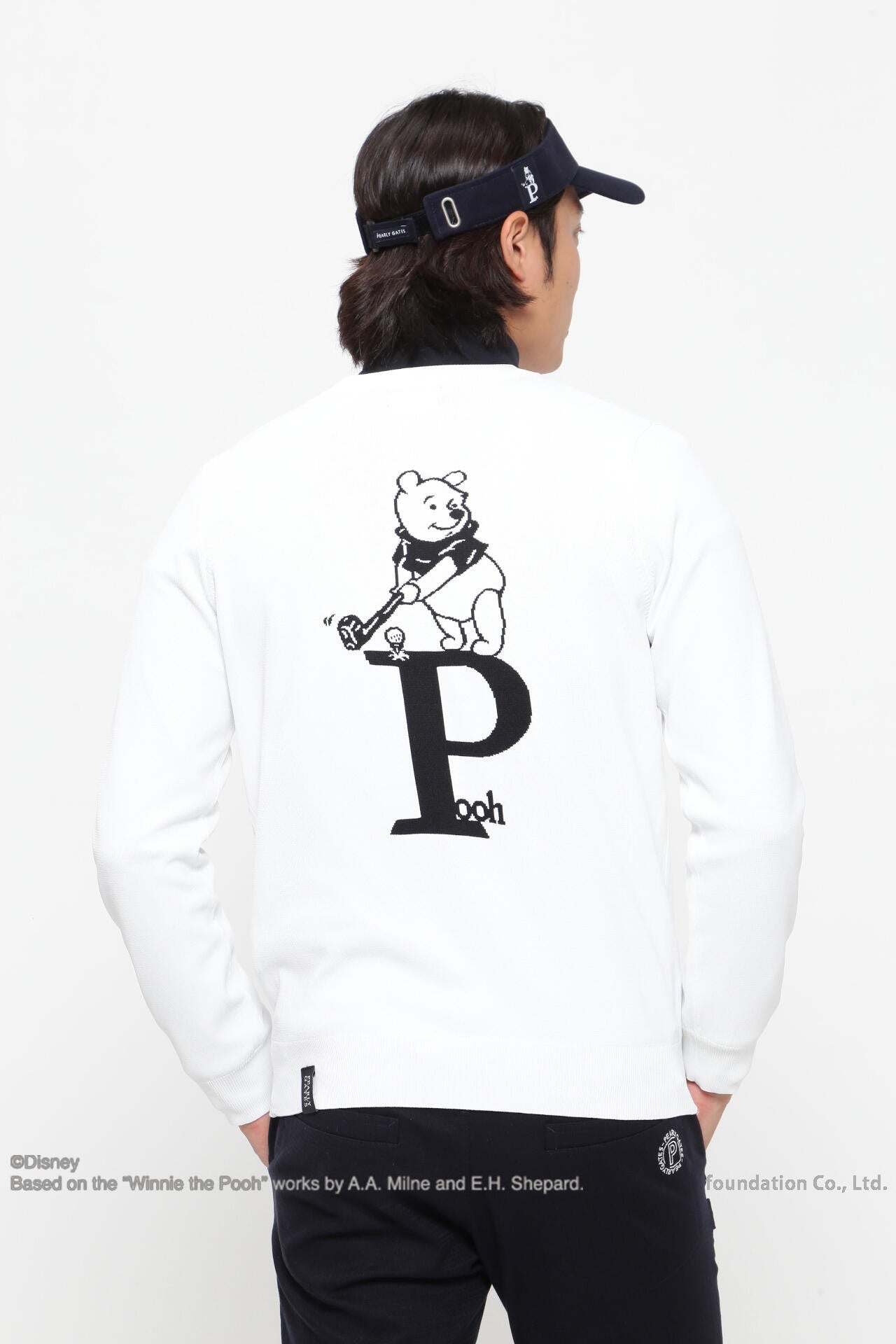 プーさん PYクルーネックニットプルオーバー ＜Winnie the Pooh COLLECTION＞