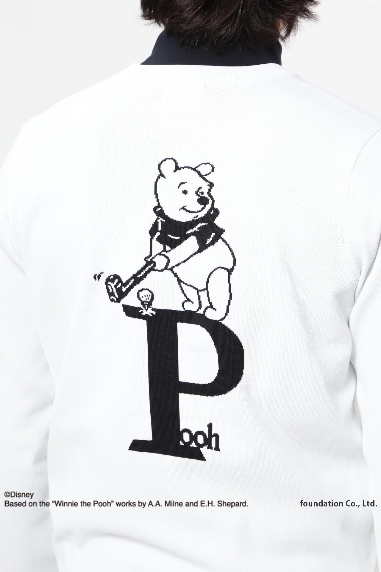 プーさん PYクルーネックニットプルオーバー ＜Winnie the Pooh COLLECTION＞