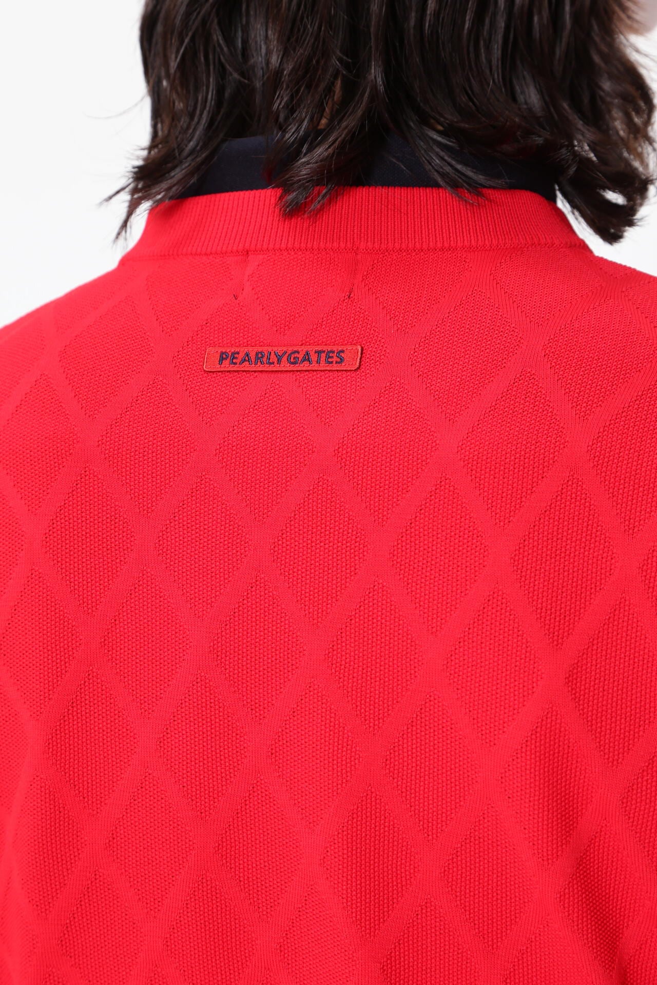 ジャガードクルーネックニットプルオーバー ＜NEWアーガイル