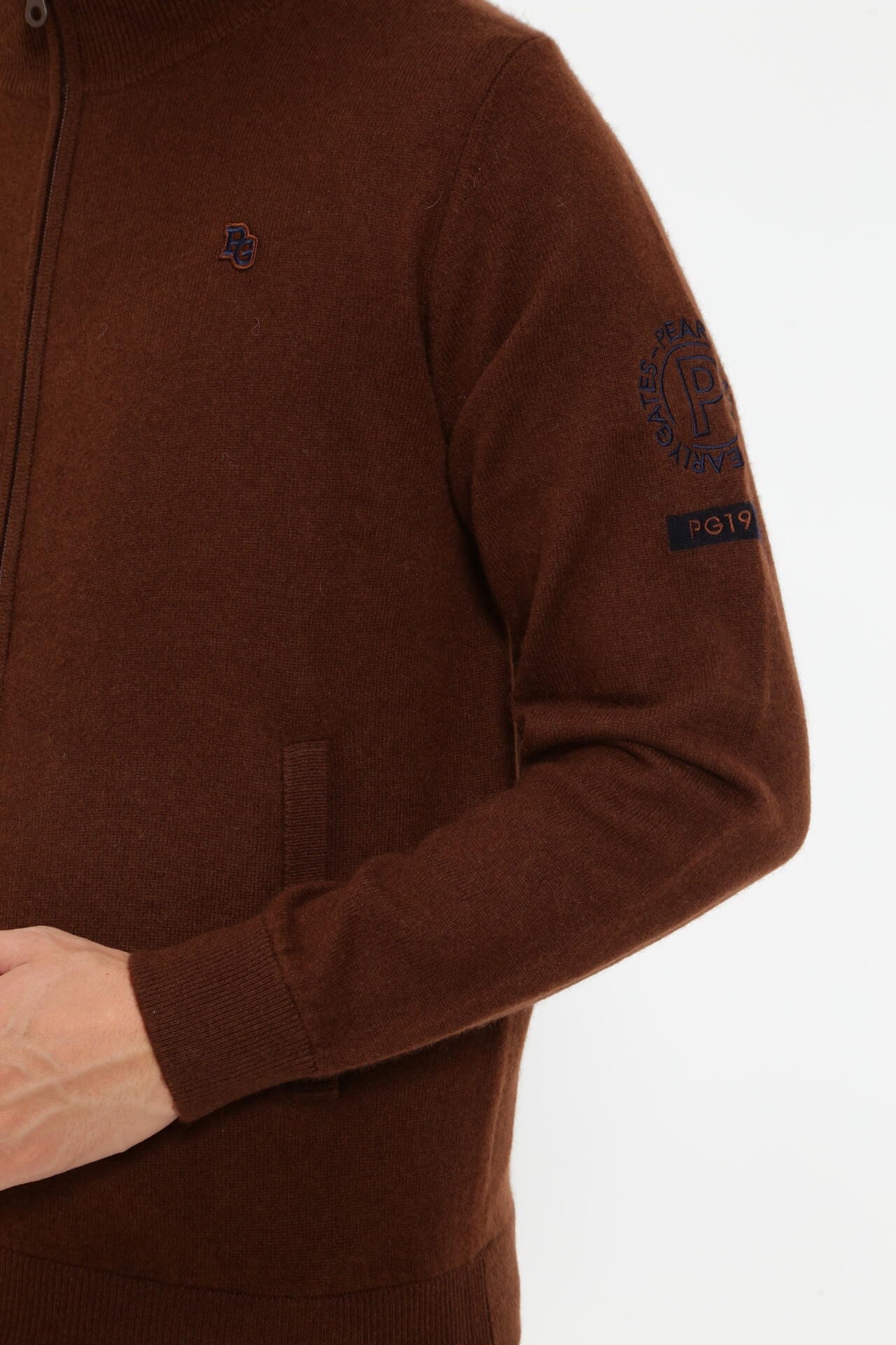 カシミヤ天竺 フルジップニットジャケット | PEARLY GATES（パーリー