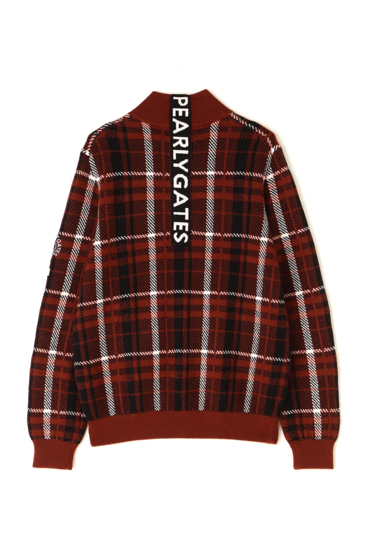 カシミヤ天竺 フルジップニットジャケット ＜CHECKシリーズ＞