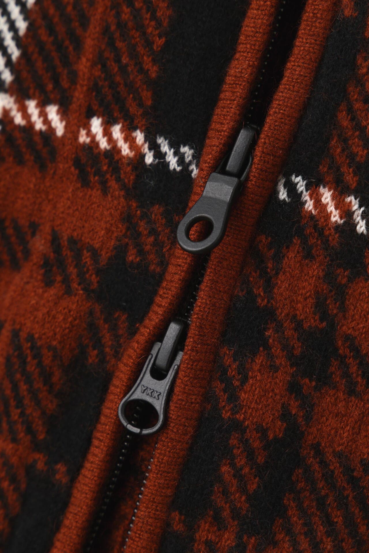 カシミヤ天竺 フルジップニットジャケット ＜CHECKシリーズ＞ | PEARLY