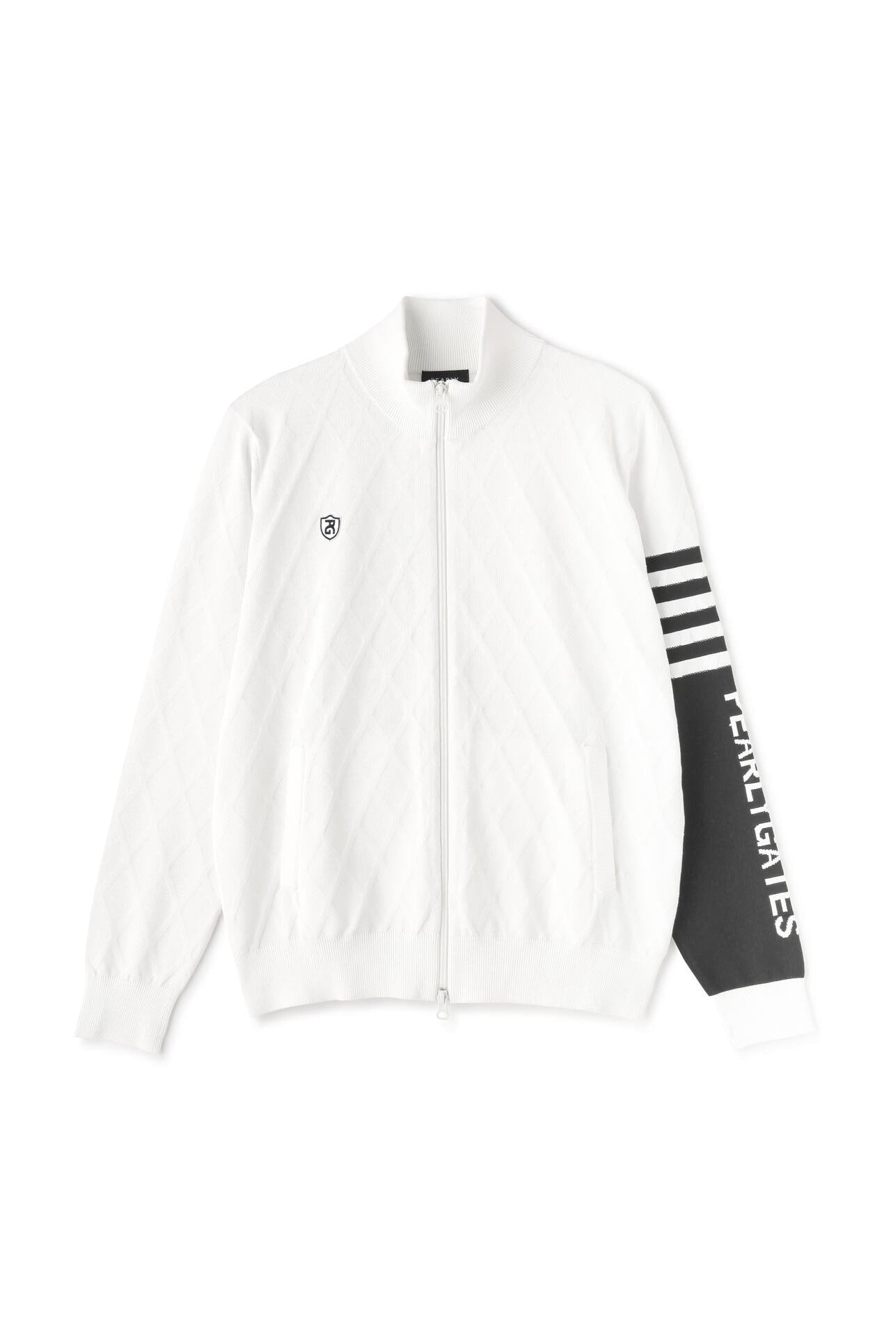 ジャガード フルジップニットブルゾン ＜NEWアーガイル＞ | PEARLY