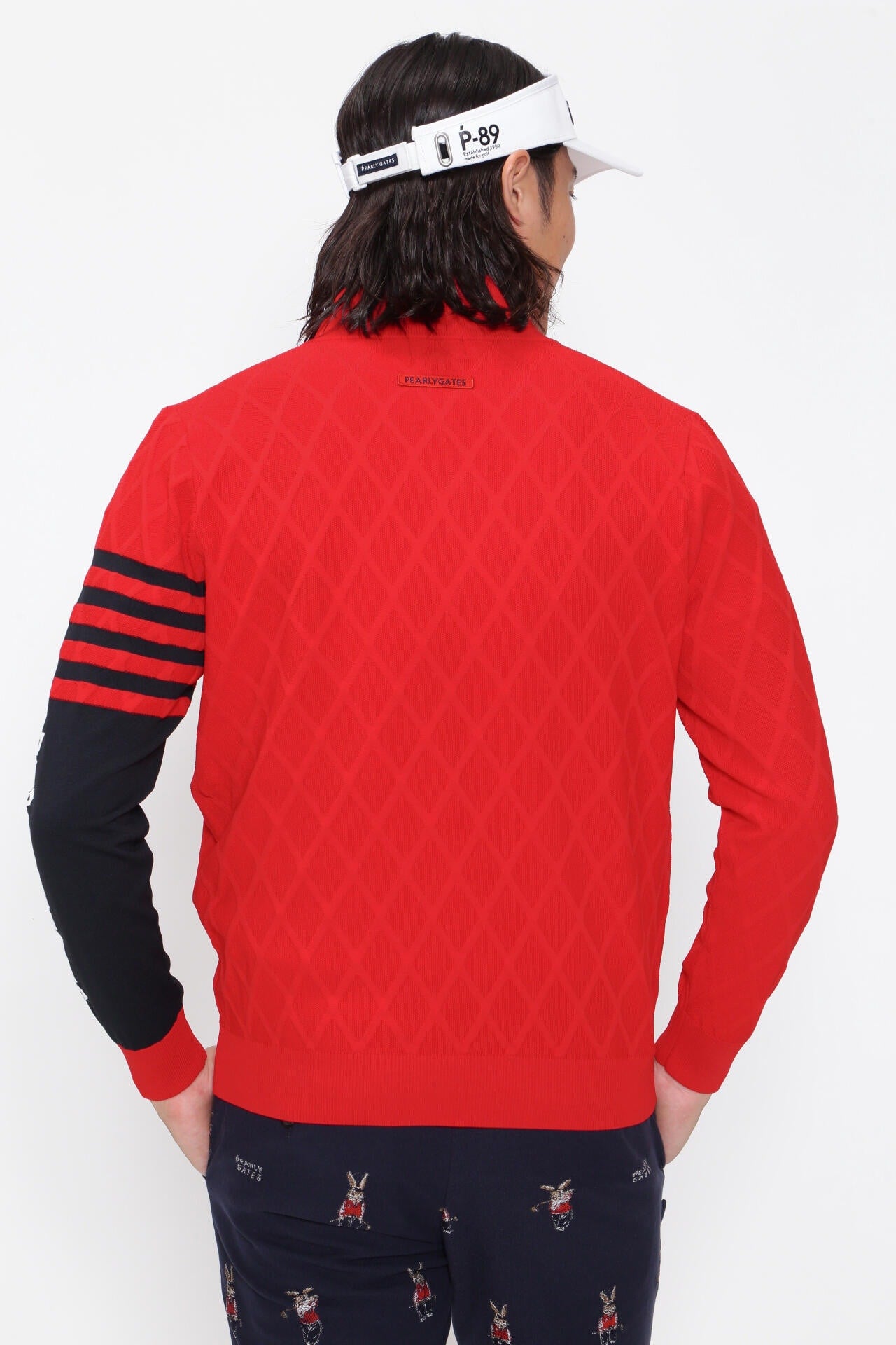 ジャガード フルジップニットブルゾン ＜NEWアーガイル＞ | PEARLY