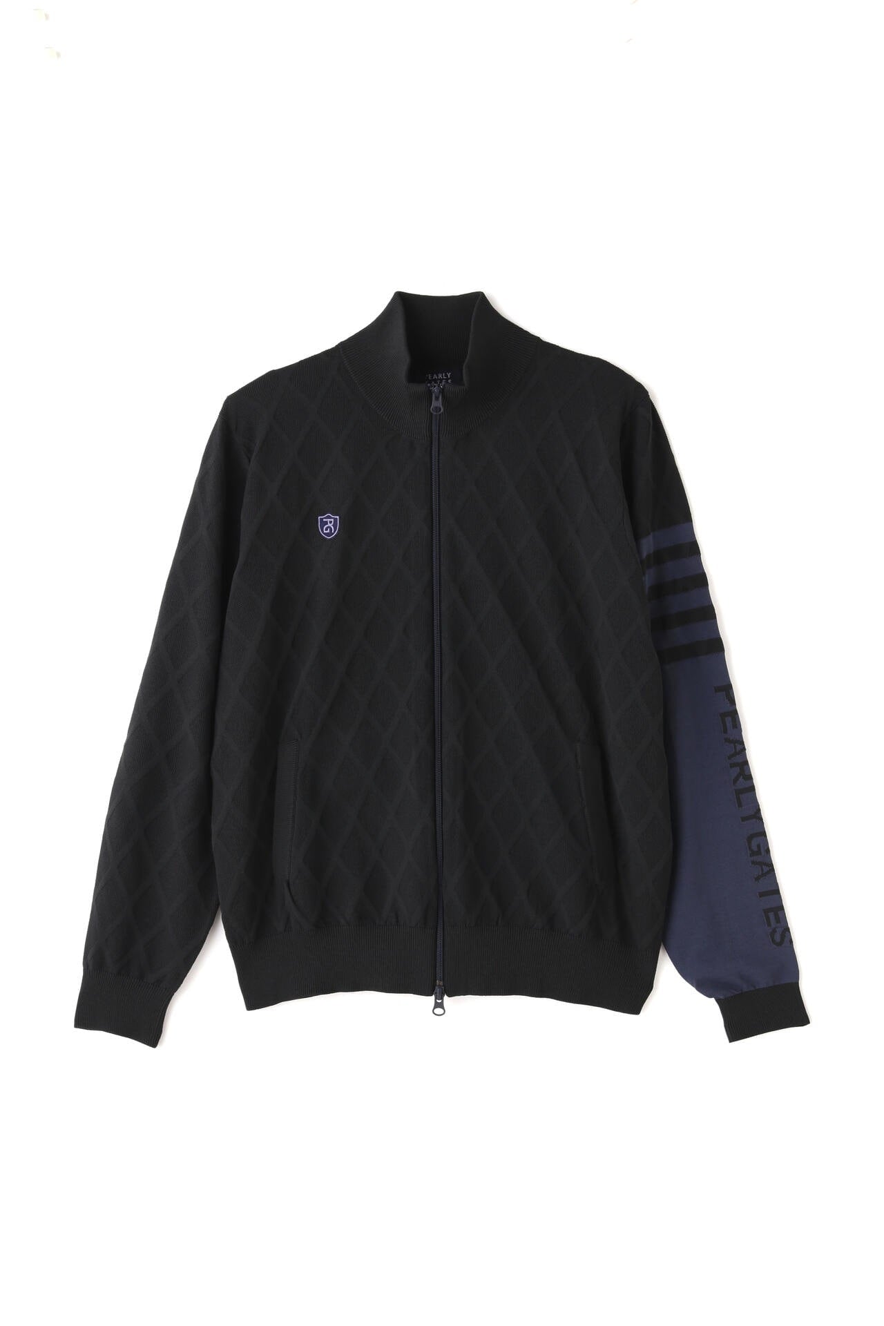 ジャガード フルジップニットブルゾン ＜NEWアーガイル＞ | PEARLY