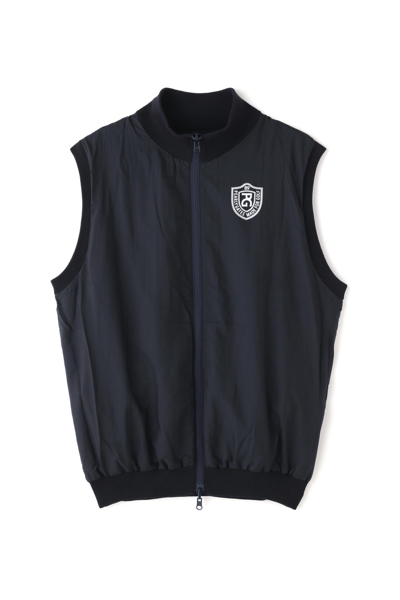 ジャガード リバーシブル フルジップニットベスト ＜NEWアーガイル