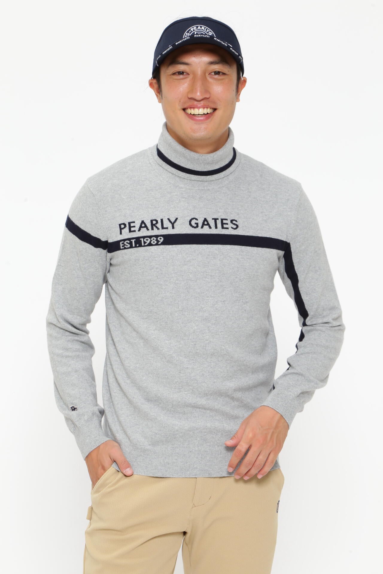 ソフトタッチハイネックニット プルオーバー | PEARLY GATES（パーリー