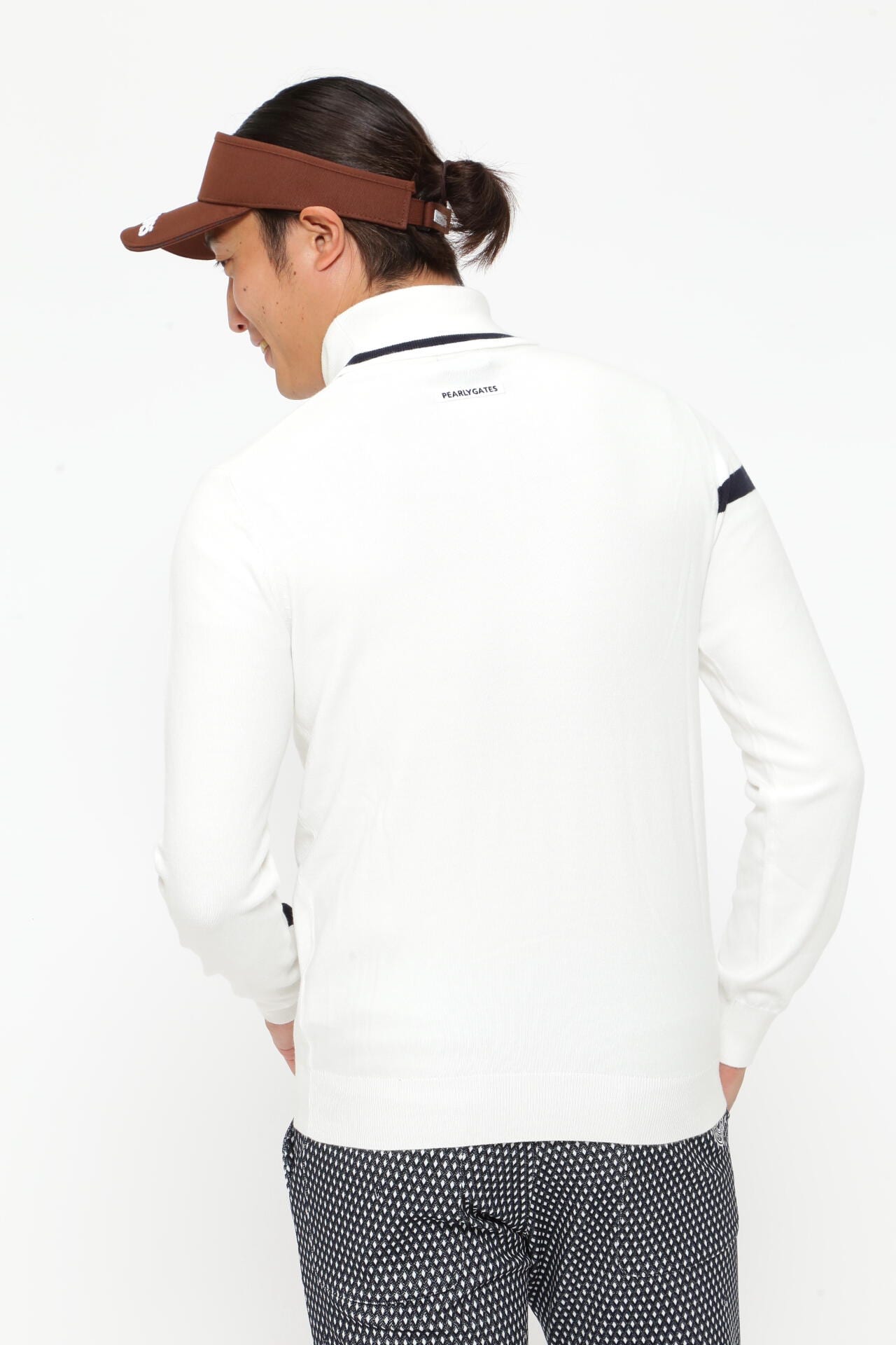 パーリーゲイツ　ハイネックニットプルオーバー 楽天市場】PEARLY GATES ウールカシミヤ ハイネックニットプルオーバー