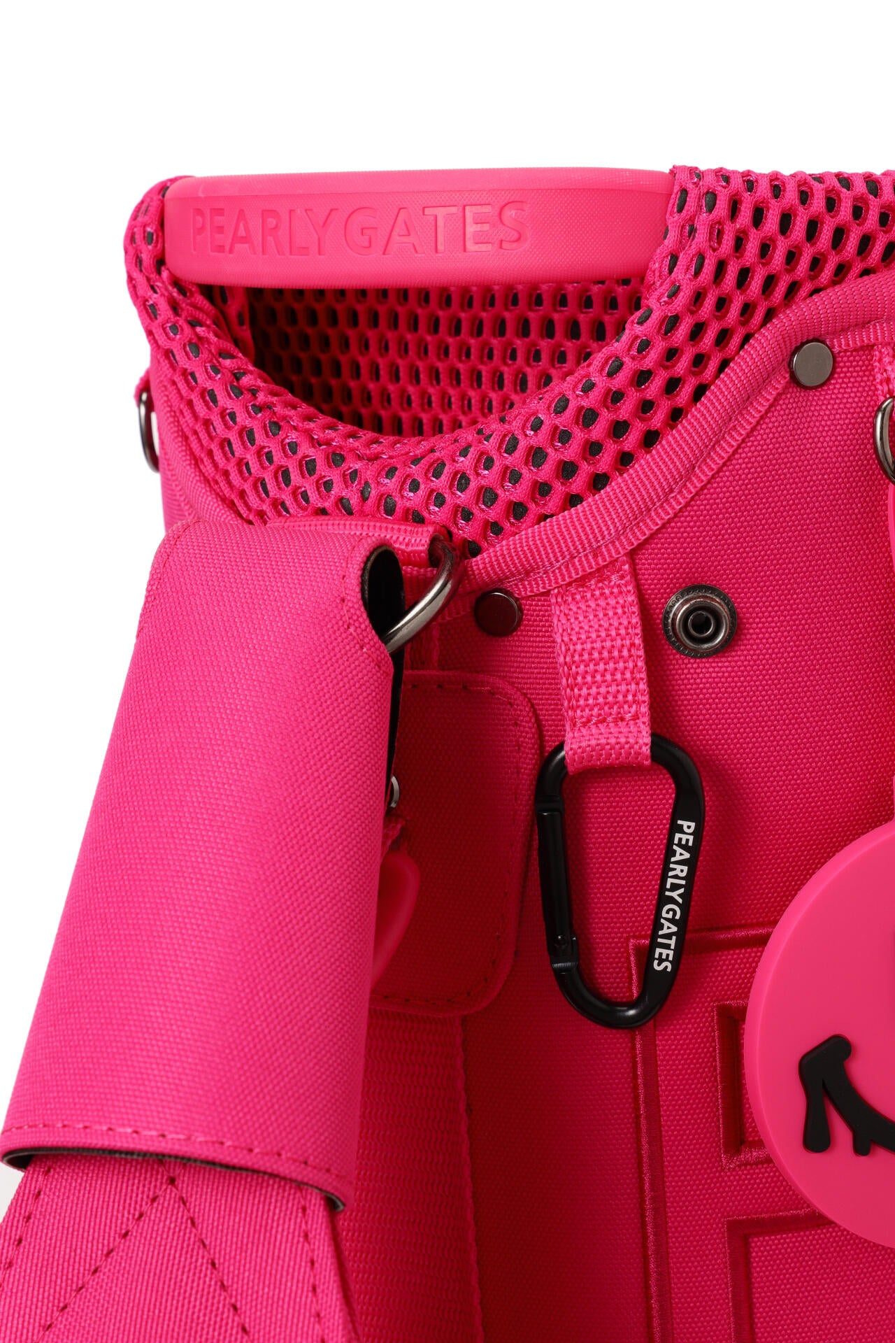 スタンド式キャディバッグ ＜Pink with BLACK＞ (46インチ対応) (UNISEX)