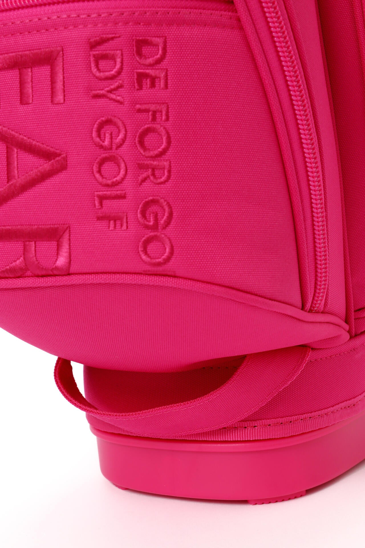 スタンド式キャディバッグ ＜Pink with BLACK＞ (46インチ対応) (UNISEX)