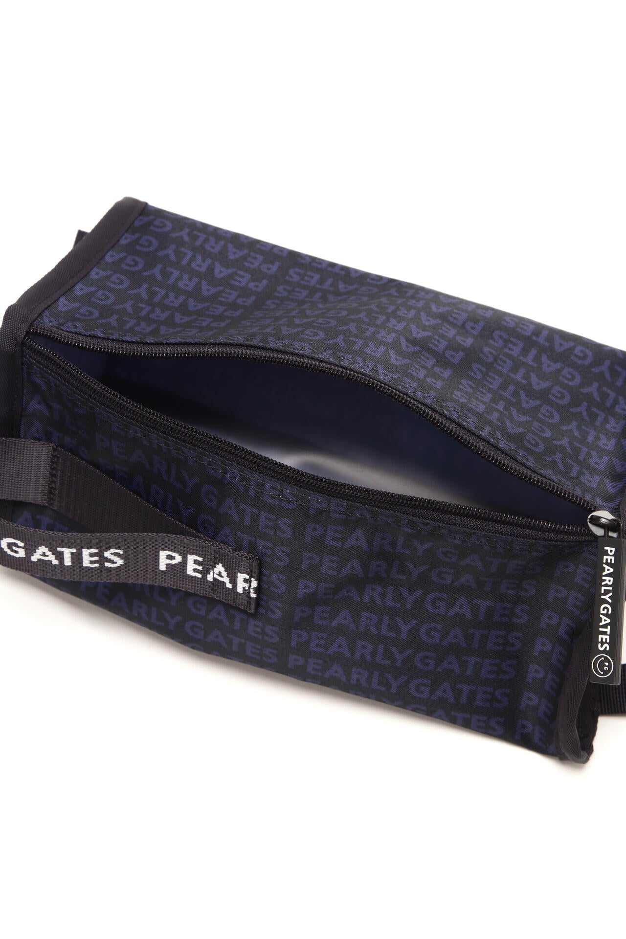 PEARLY GATES ダブルジッパーポーチ ゴルフ収納バッグ 新品 パーリー