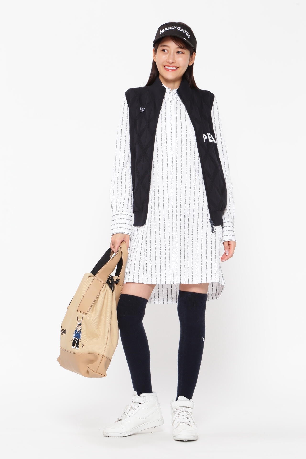 トートバッグ ＜トラッドラビット＞ (UNISEX)