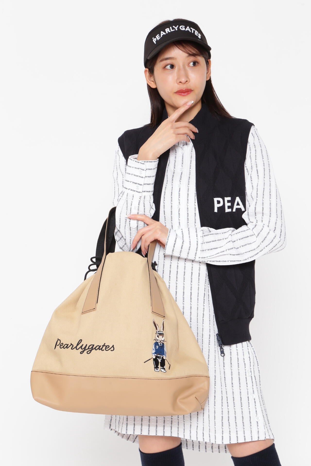 トートバッグ ＜トラッドラビット＞ (UNISEX)