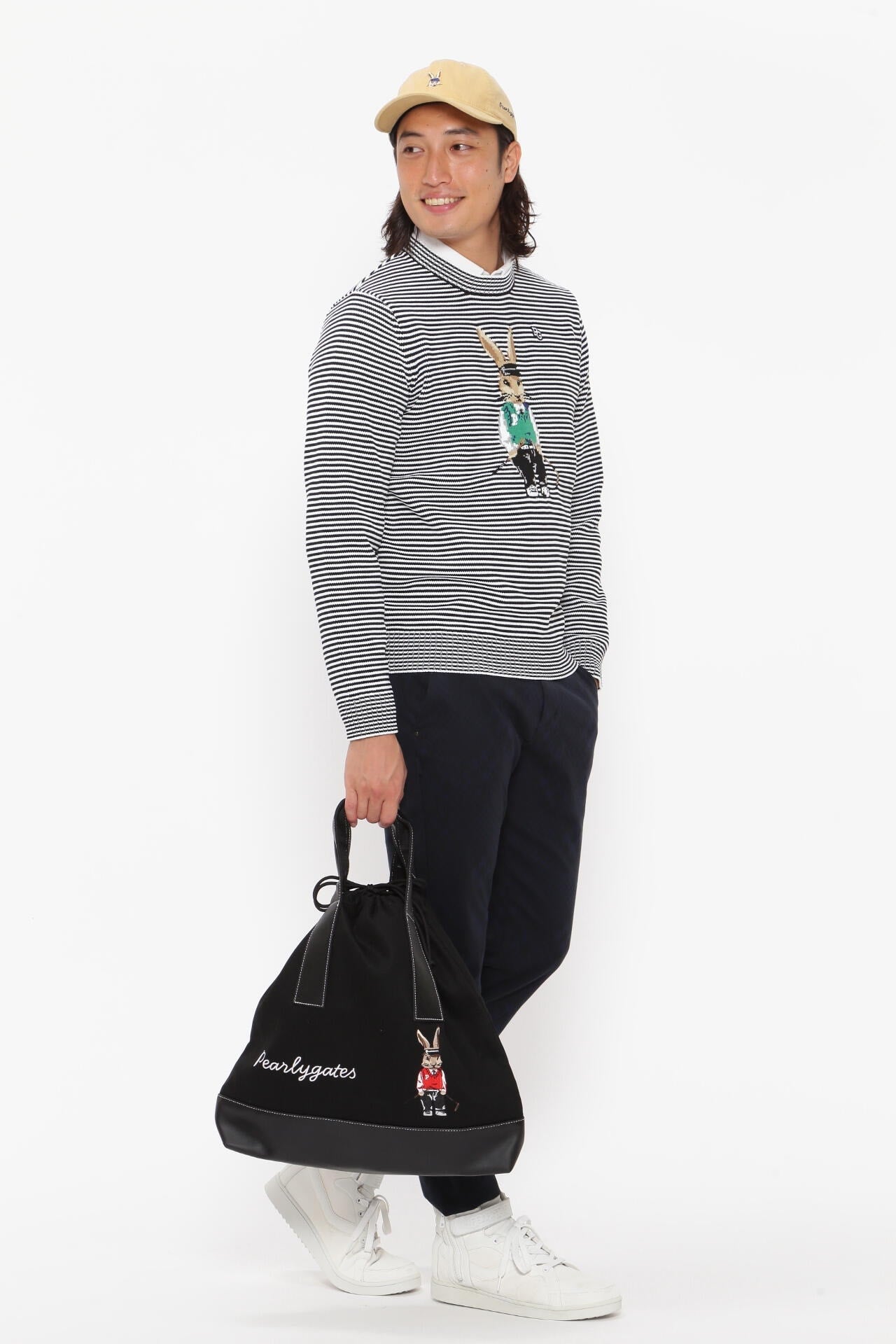 トートバッグ ＜トラッドラビット＞ (UNISEX)