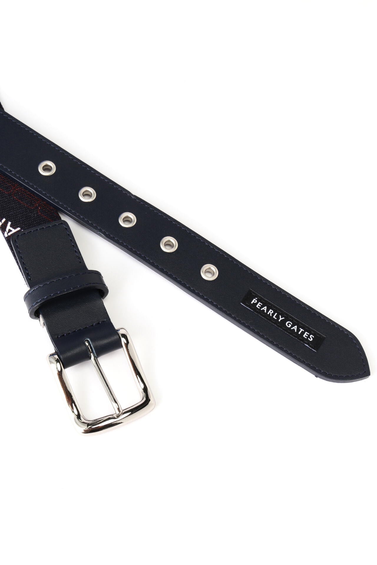 モノグラム×ロゴ柄プリントテープベルト (UNISEX) | PEARLY GATES