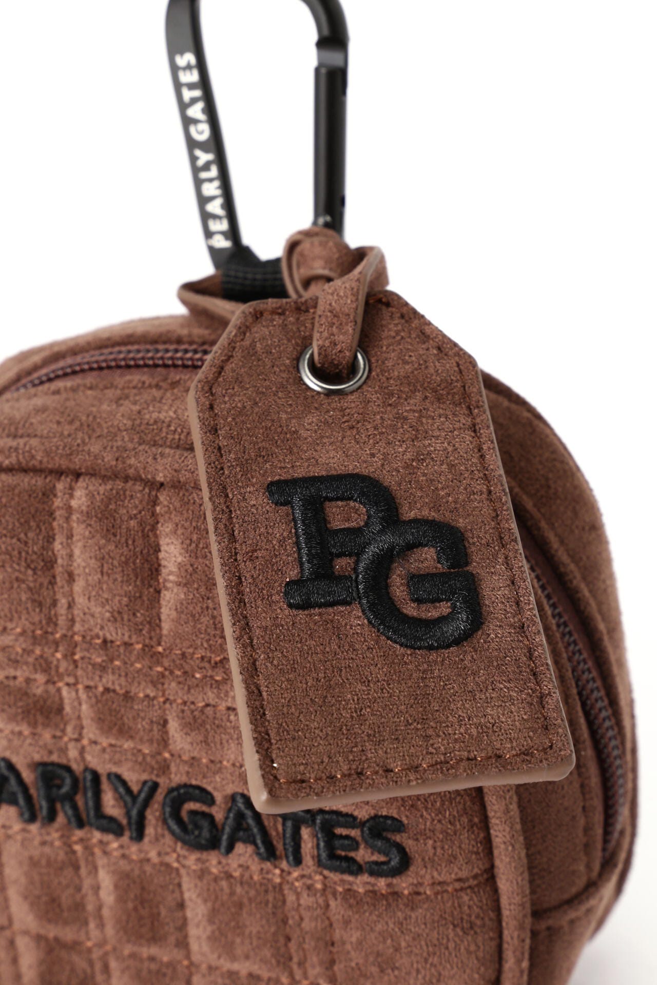 スウェード調ボールポーチ (UNISEX) | PEARLY GATES（パーリーゲイツ