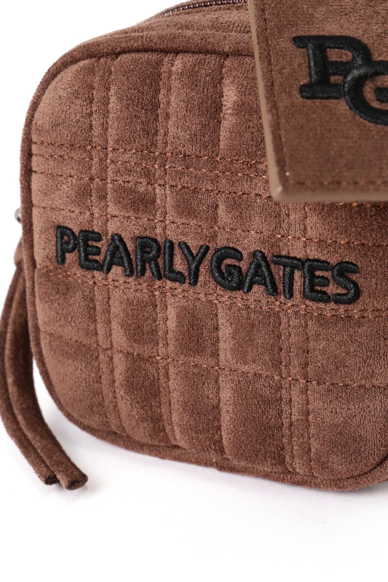 スウェード調ボールポーチ (UNISEX) | PEARLY GATES（パーリーゲイツ