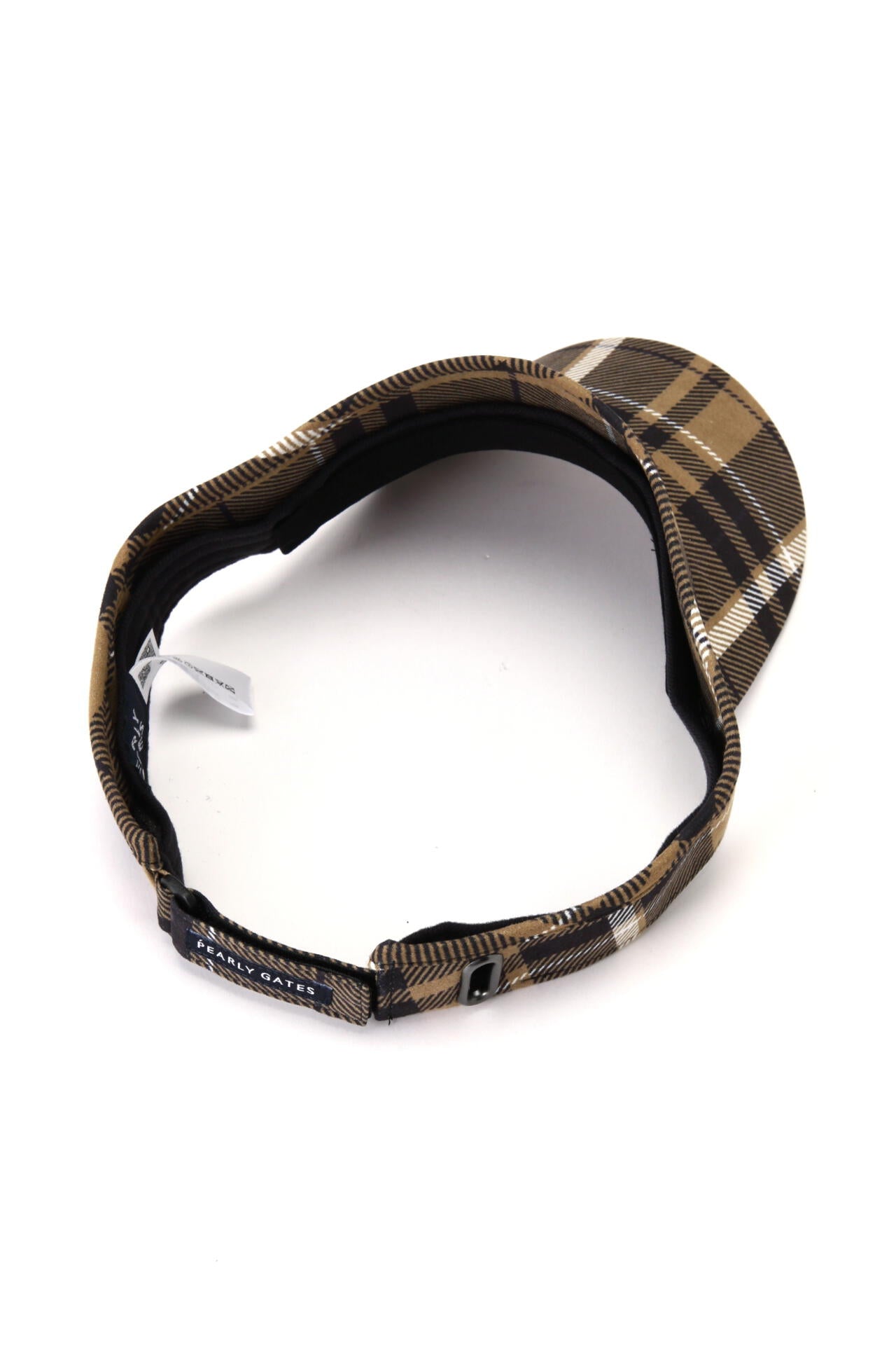 チェック柄 バイザー ＜CHECKシリーズ＞ (UNISEX) | PEARLY GATES