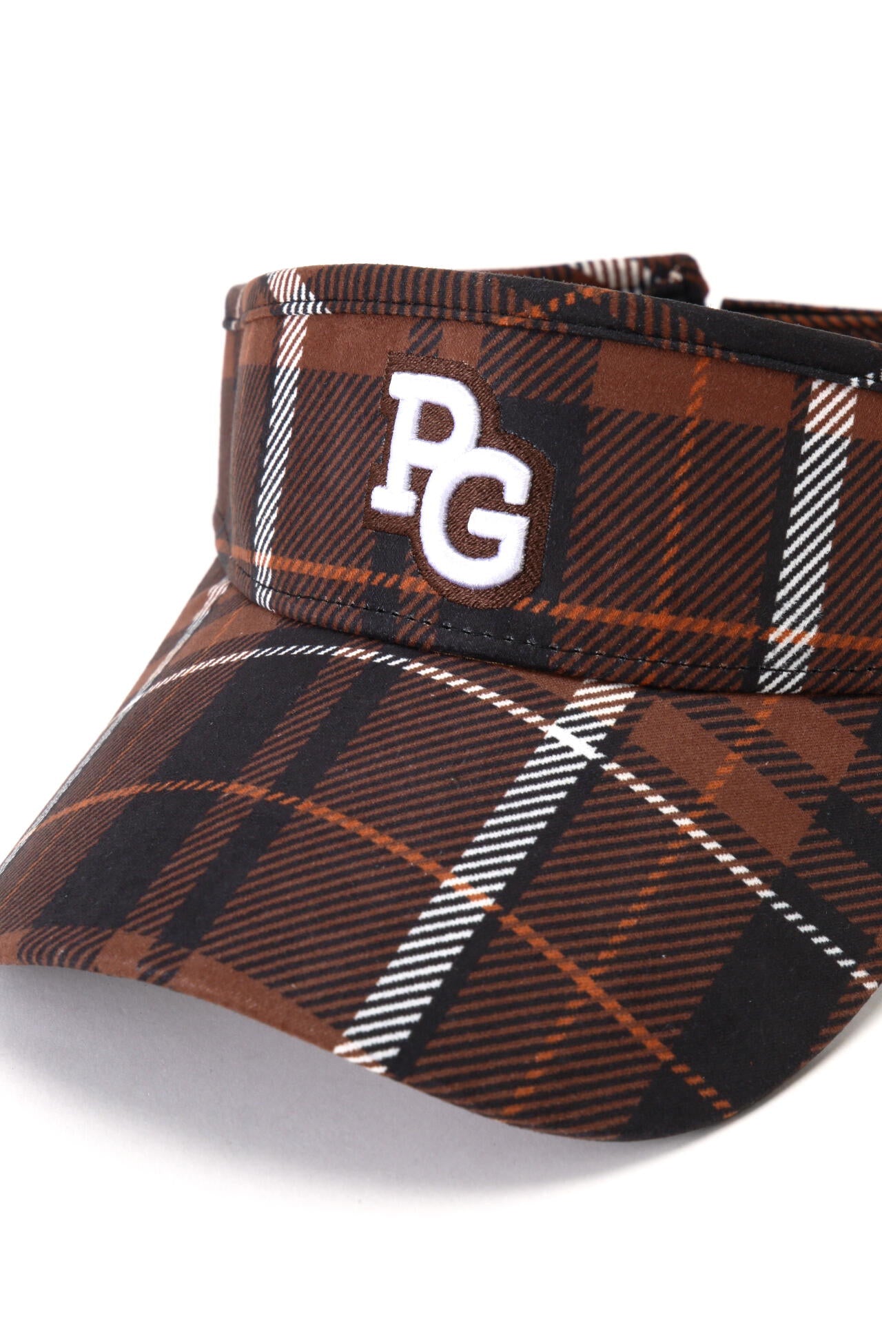 チェック柄 バイザー ＜CHECKシリーズ＞ (UNISEX) | PEARLY GATES