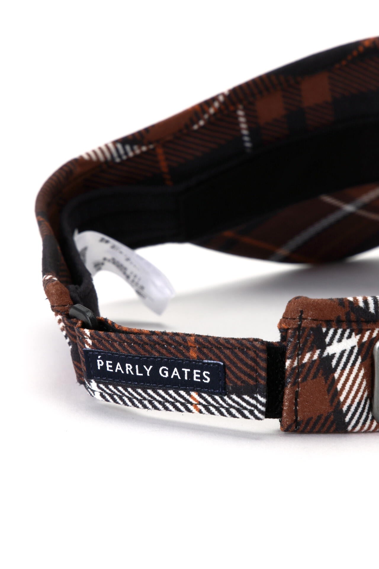 チェック柄 バイザー ＜CHECKシリーズ＞ (UNISEX) | PEARLY GATES