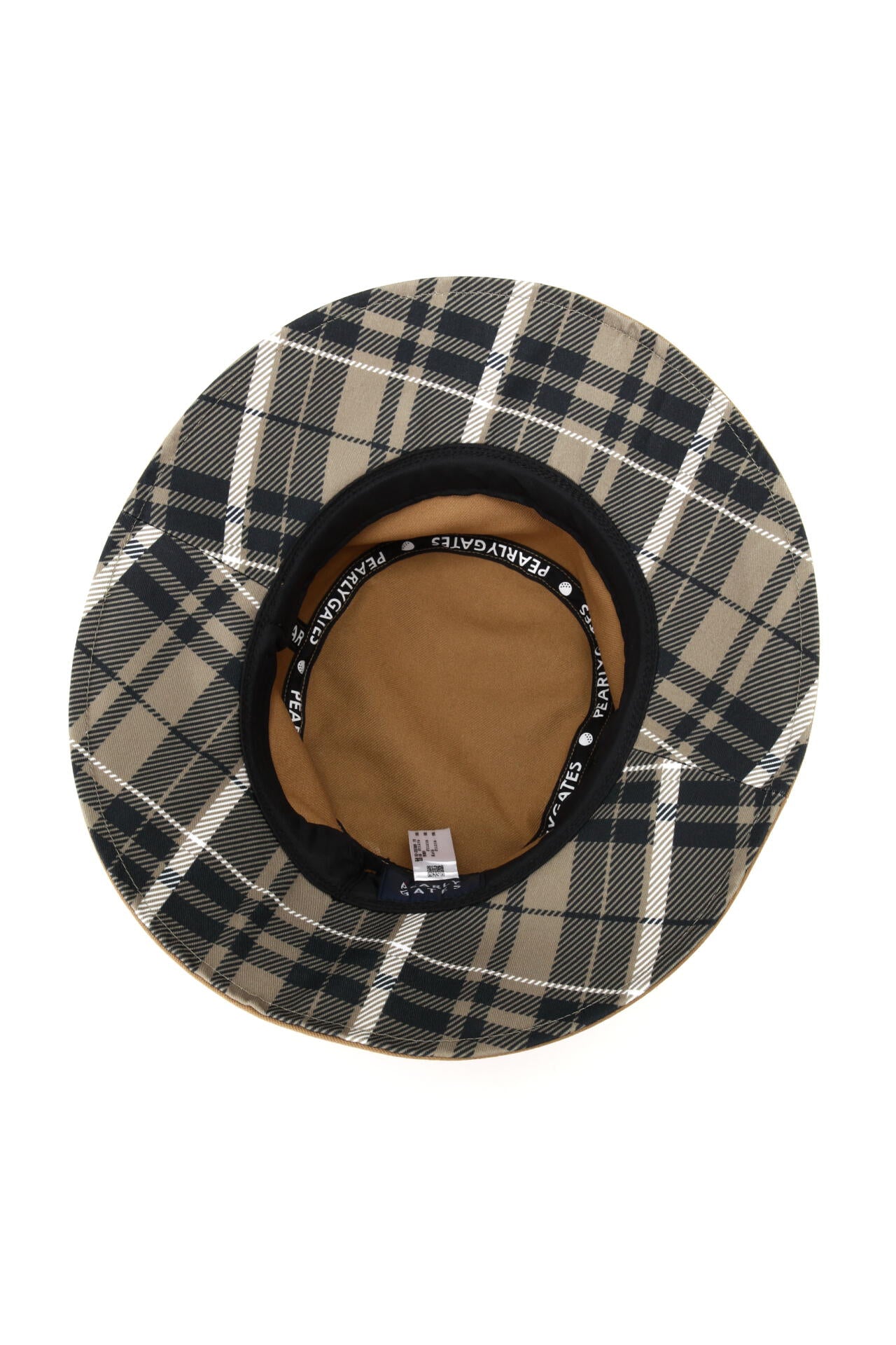 つば裏チェック柄 ハット ＜CHECKシリーズ＞ (UNISEX) | PEARLY GATES