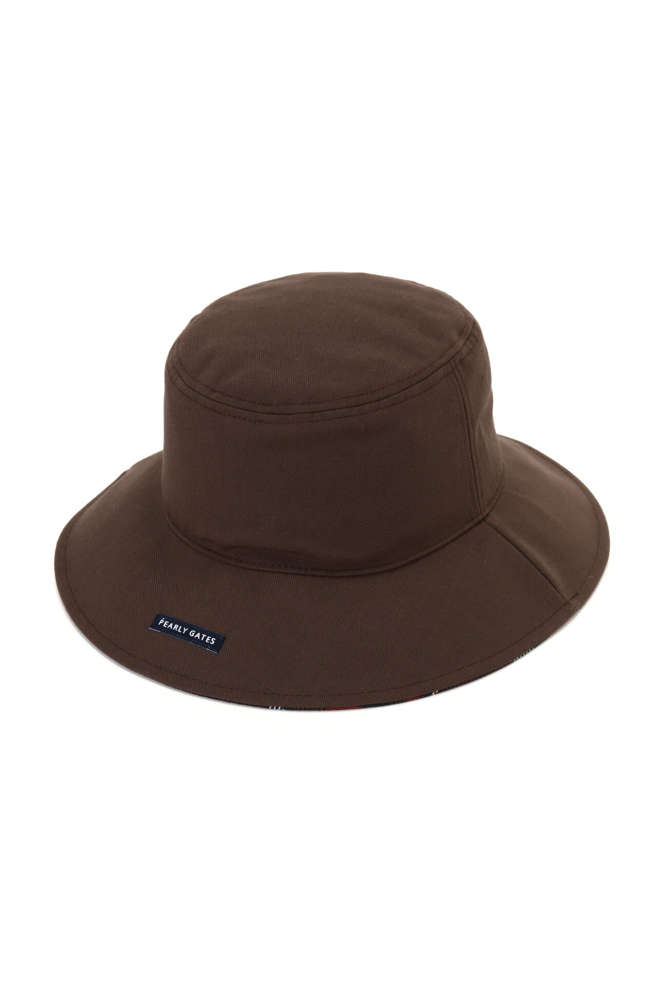 PEARLY GATES つば裏チェック柄 ハット つば裏チェック柄 ハット ＜CHECKシリーズ＞ (UNISEX) | PEARLY GATES