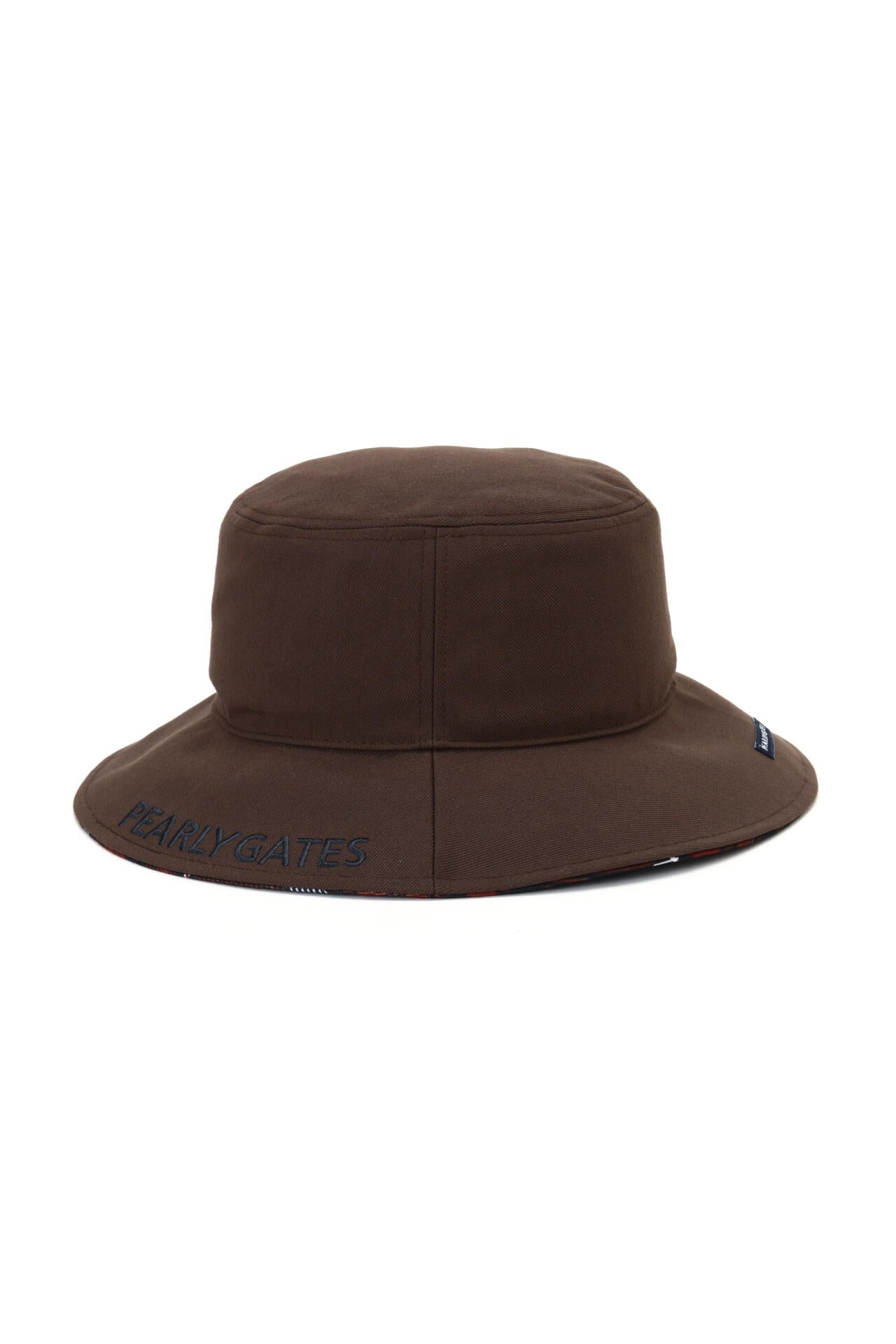 つば裏チェック柄 ハット ＜CHECKシリーズ＞ (UNISEX) | PEARLY GATES