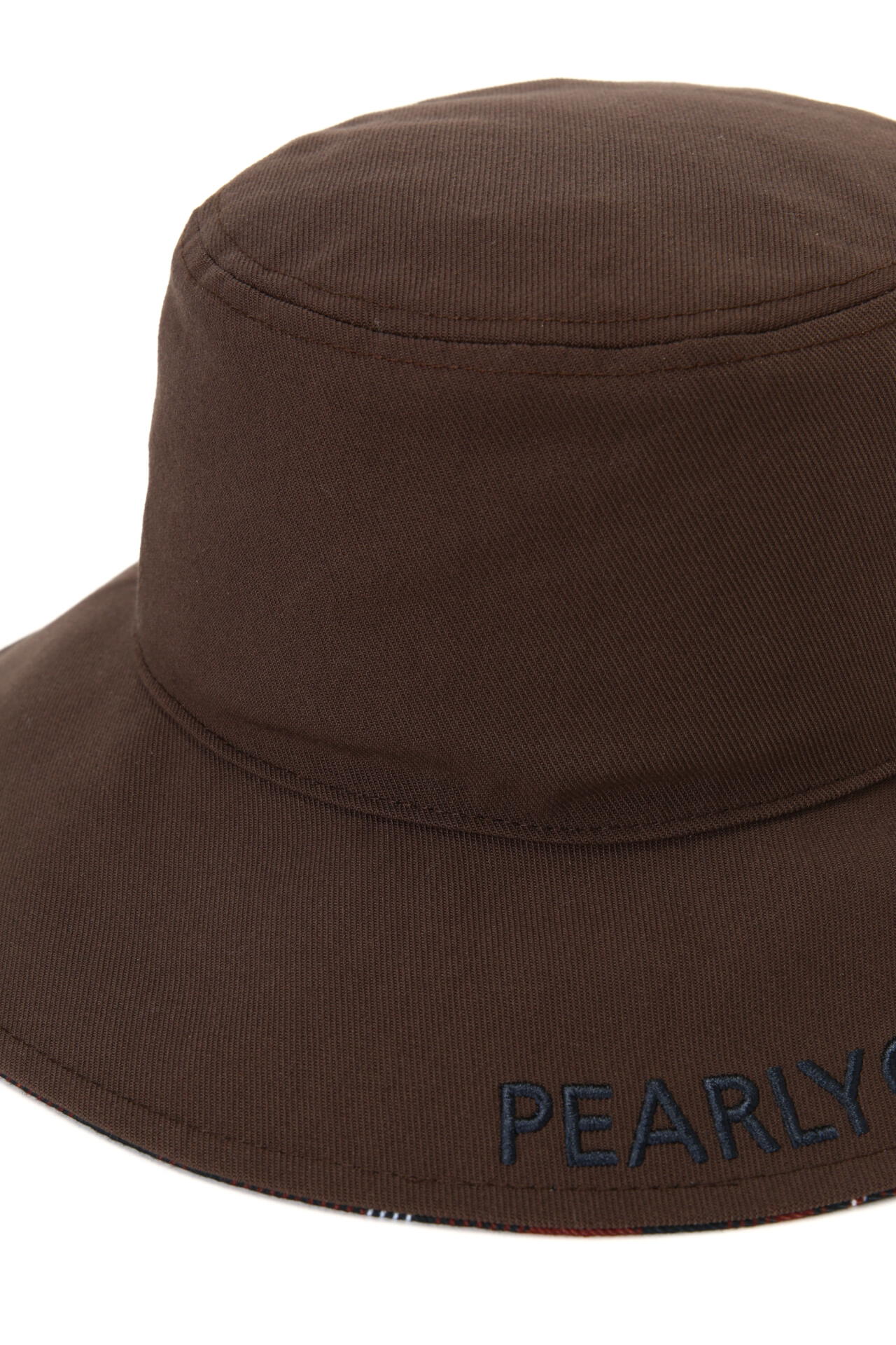 つば裏チェック柄 ハット ＜CHECKシリーズ＞ (UNISEX) | PEARLY GATES