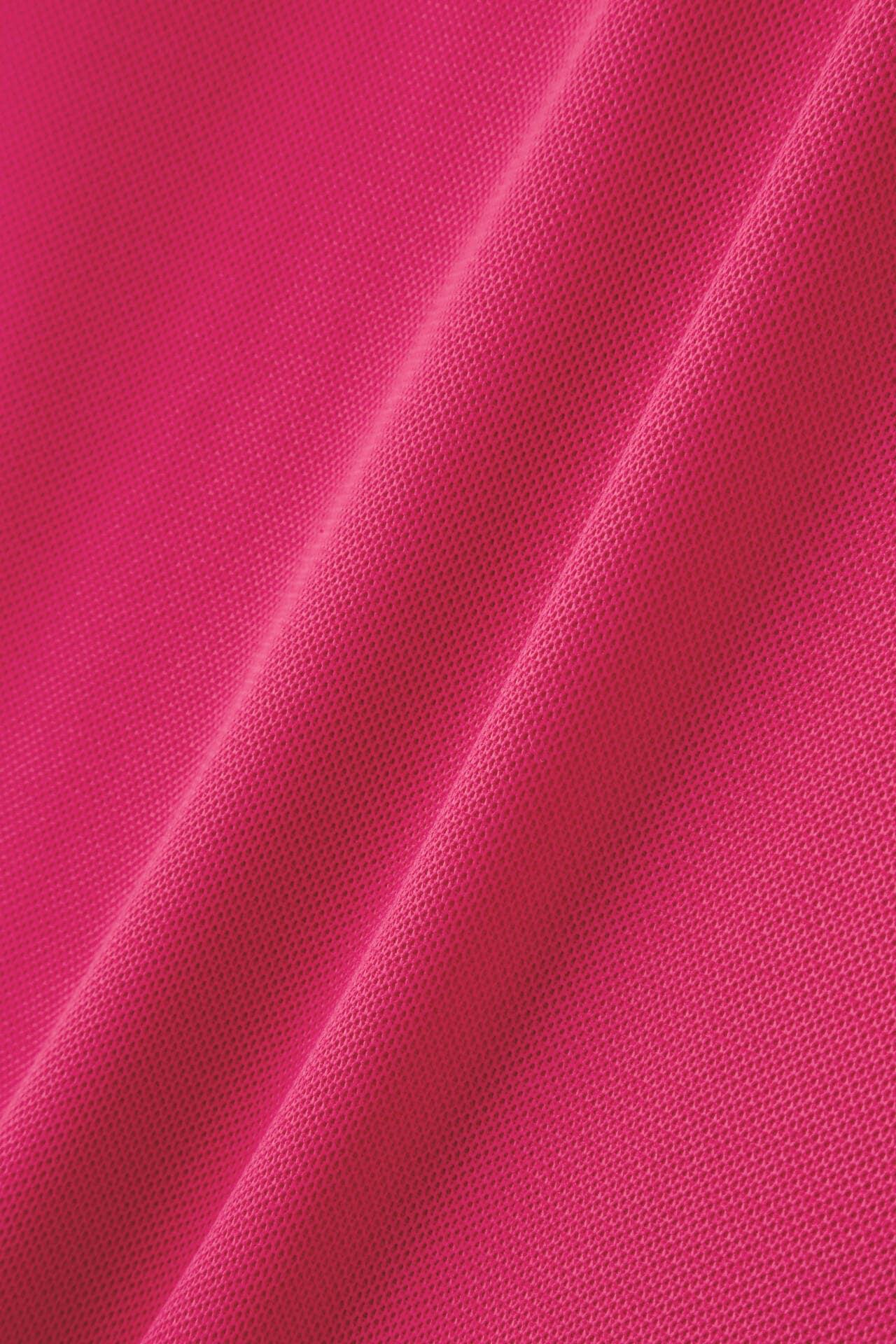 裏カノコ 半袖ポロシャツ ＜Pink with BLACK＞