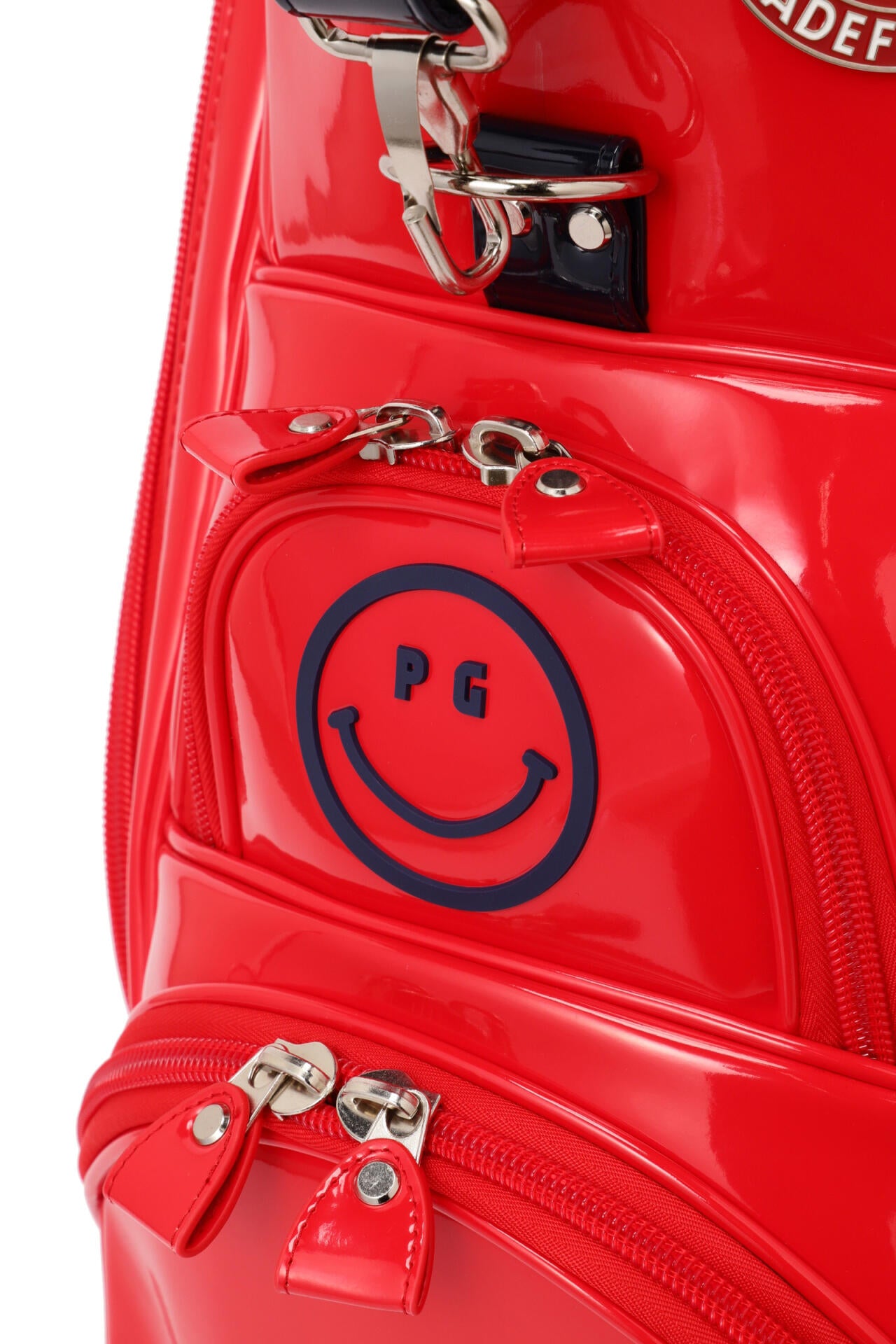 【定番】エナメル キャディバッグ (46インチ対応) （9型） (UNISEX)