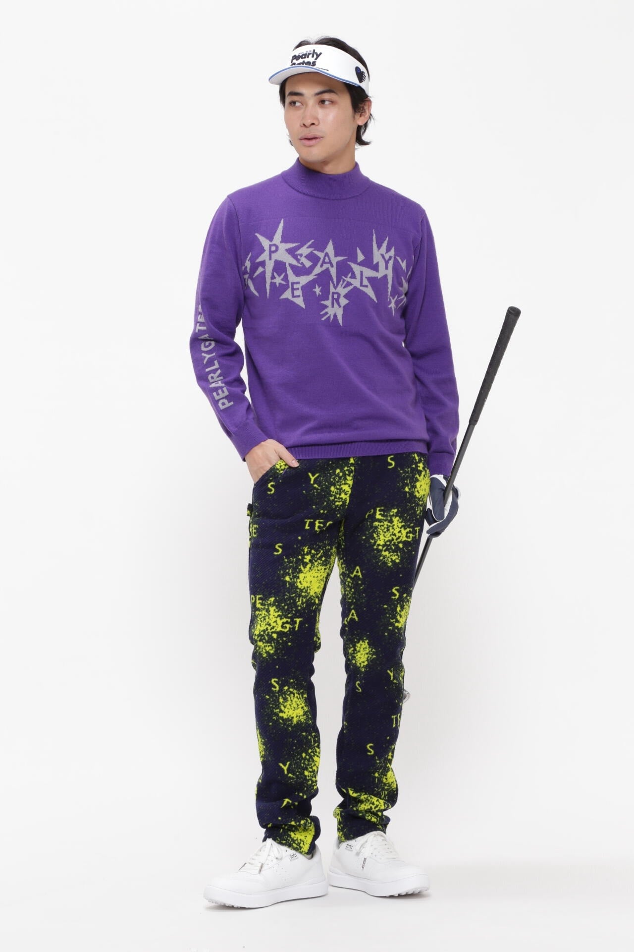 PEARLY GATES ゴルフウェア　ポリエステルヤーンmm ツインニット ポリエステルヤーンmm ツインニット | PEARLY GATES（パーリー