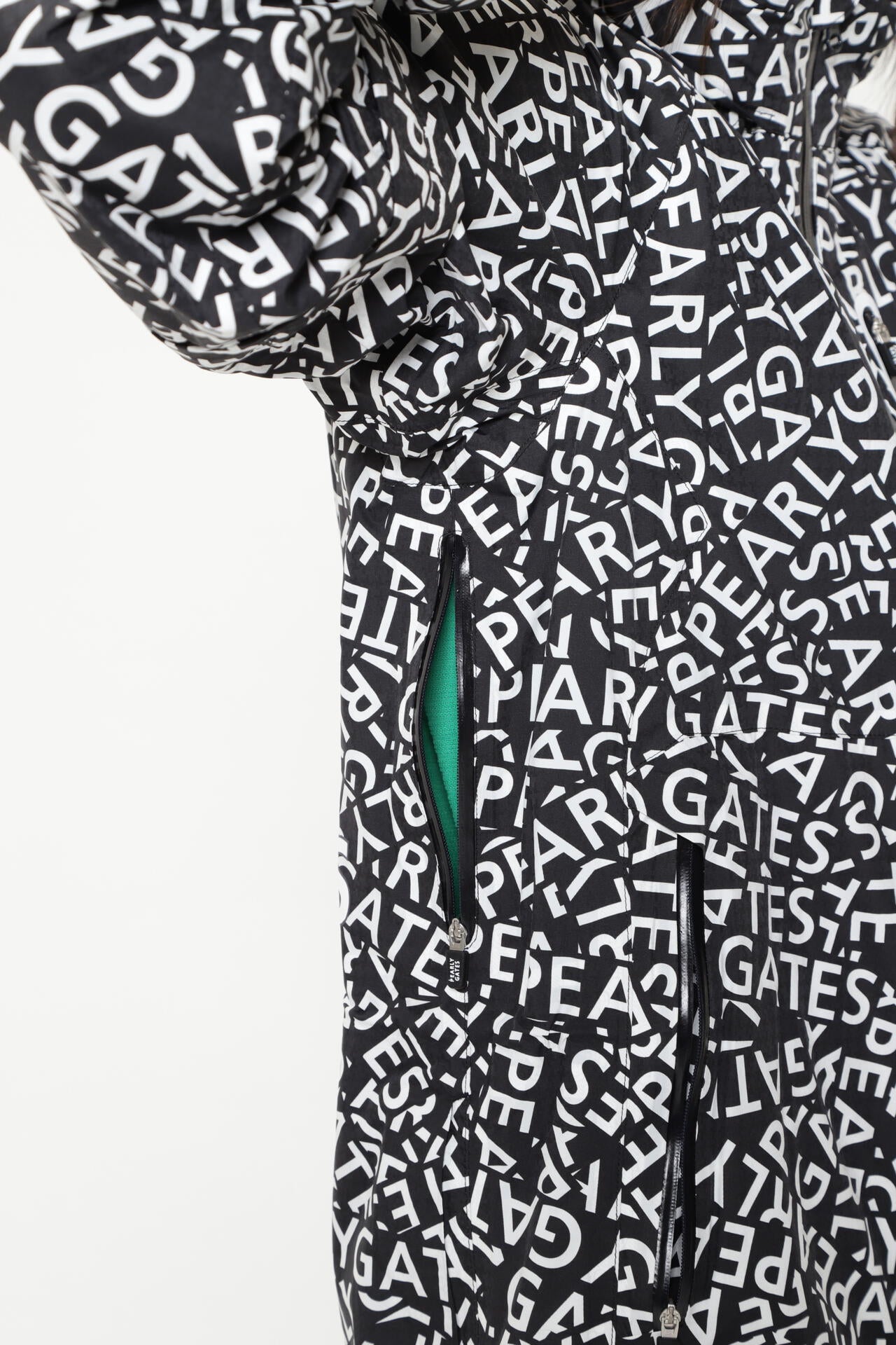 CRAFTEVO レインジャケット ＜ロゴ/千鳥柄＞ (LADIES) | PEARLY GATES