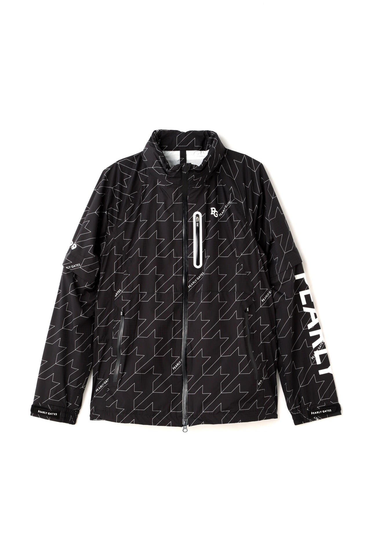 CRAFTEVO レインジャケット ＜ロゴ/千鳥柄＞ (LADIES) | PEARLY GATES