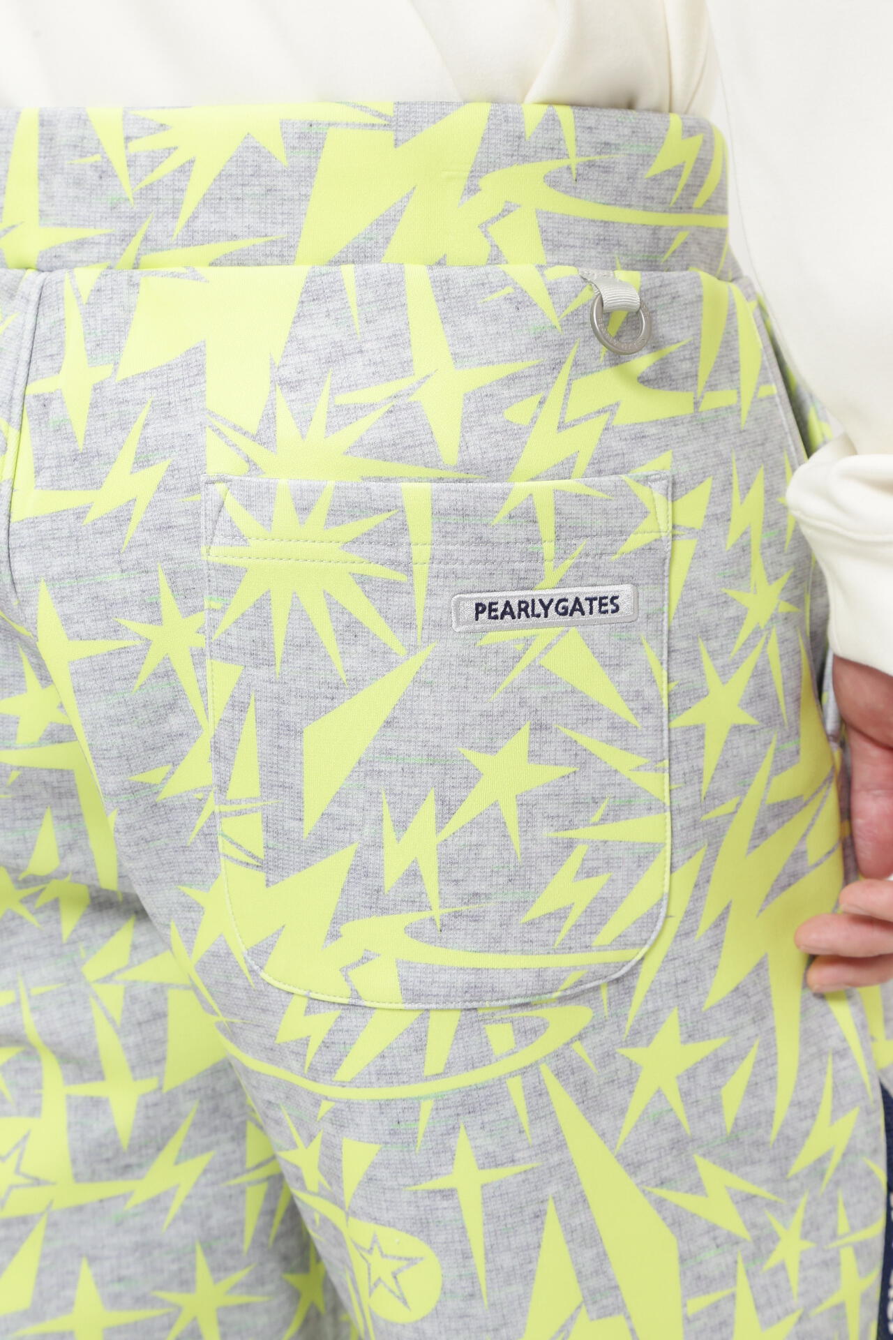 カノコダンボールボンディング イージーパンツ ＜ギザ星柄＞ | PEARLY