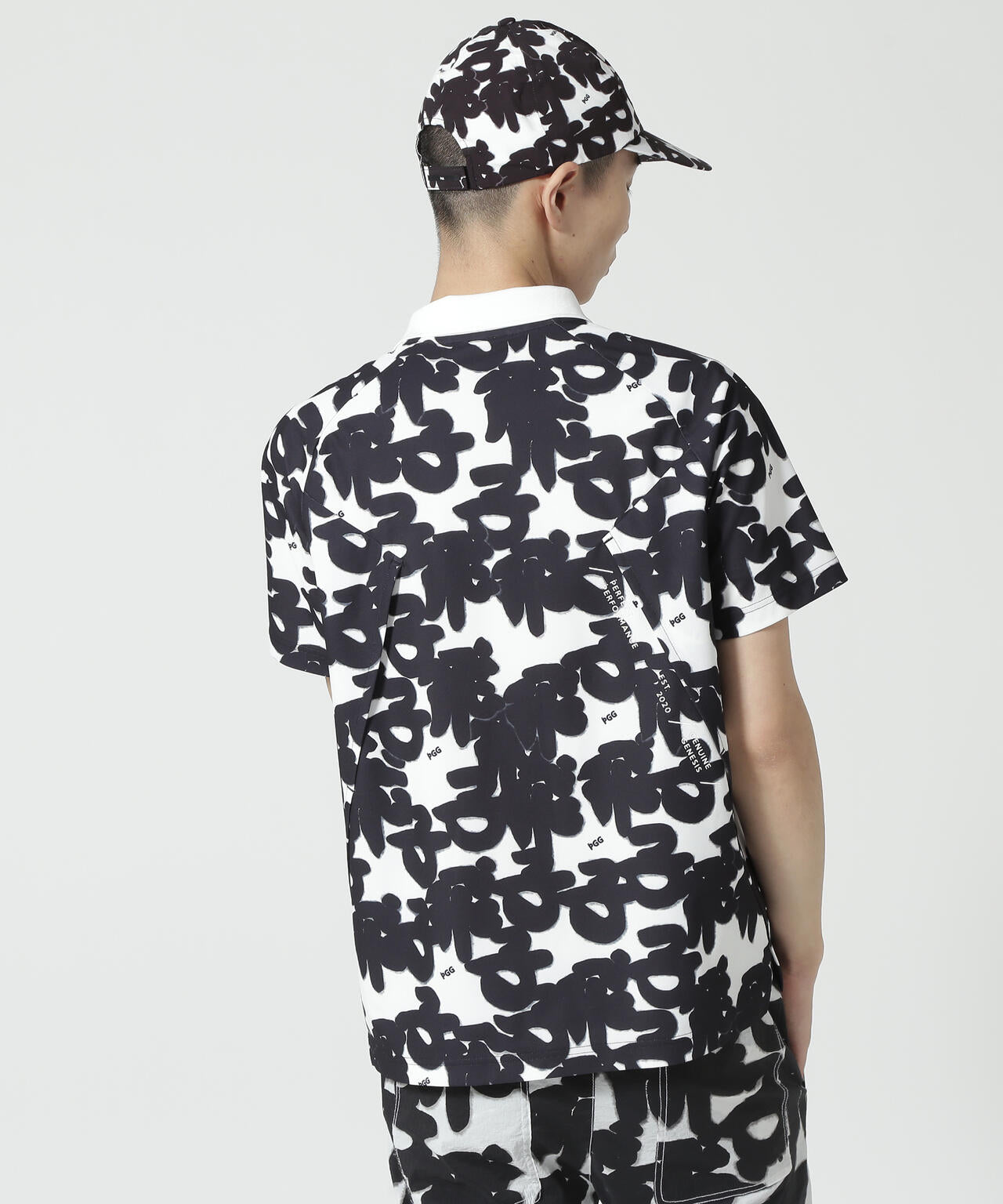 新品正規品【PGG/size5】MFY速乾素材　半袖ポロシャツ　パーリーゲイツ PGG】【直営店舗&公式オンライン限定】MFYハイゲージカノコ半袖