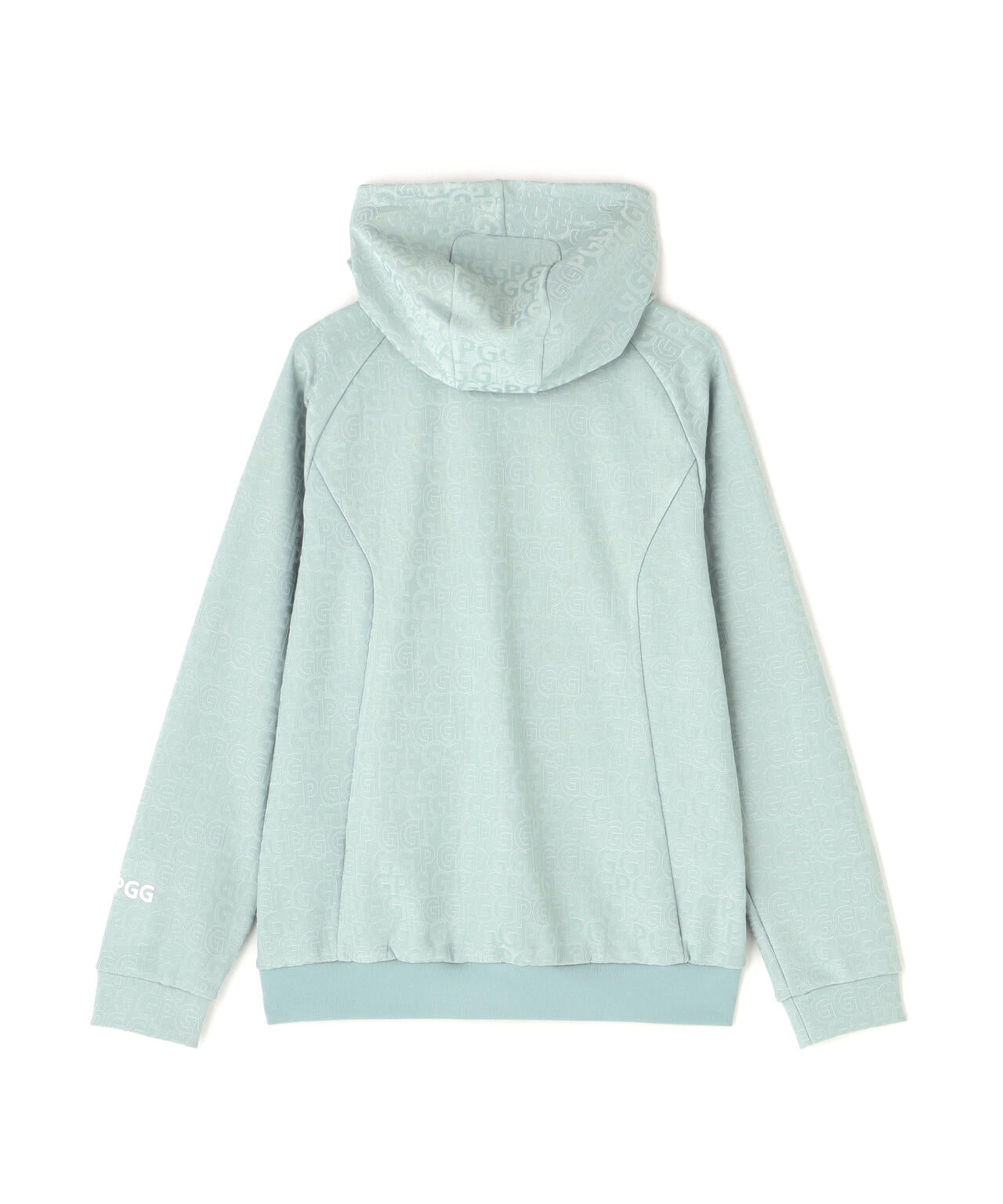 パーリーゲイツPGG ジャガードスムースボンディング黒パーカーサイズ1 パーリーゲイツPGG ジャガードスムースボンディング黒パーカーサイズ1