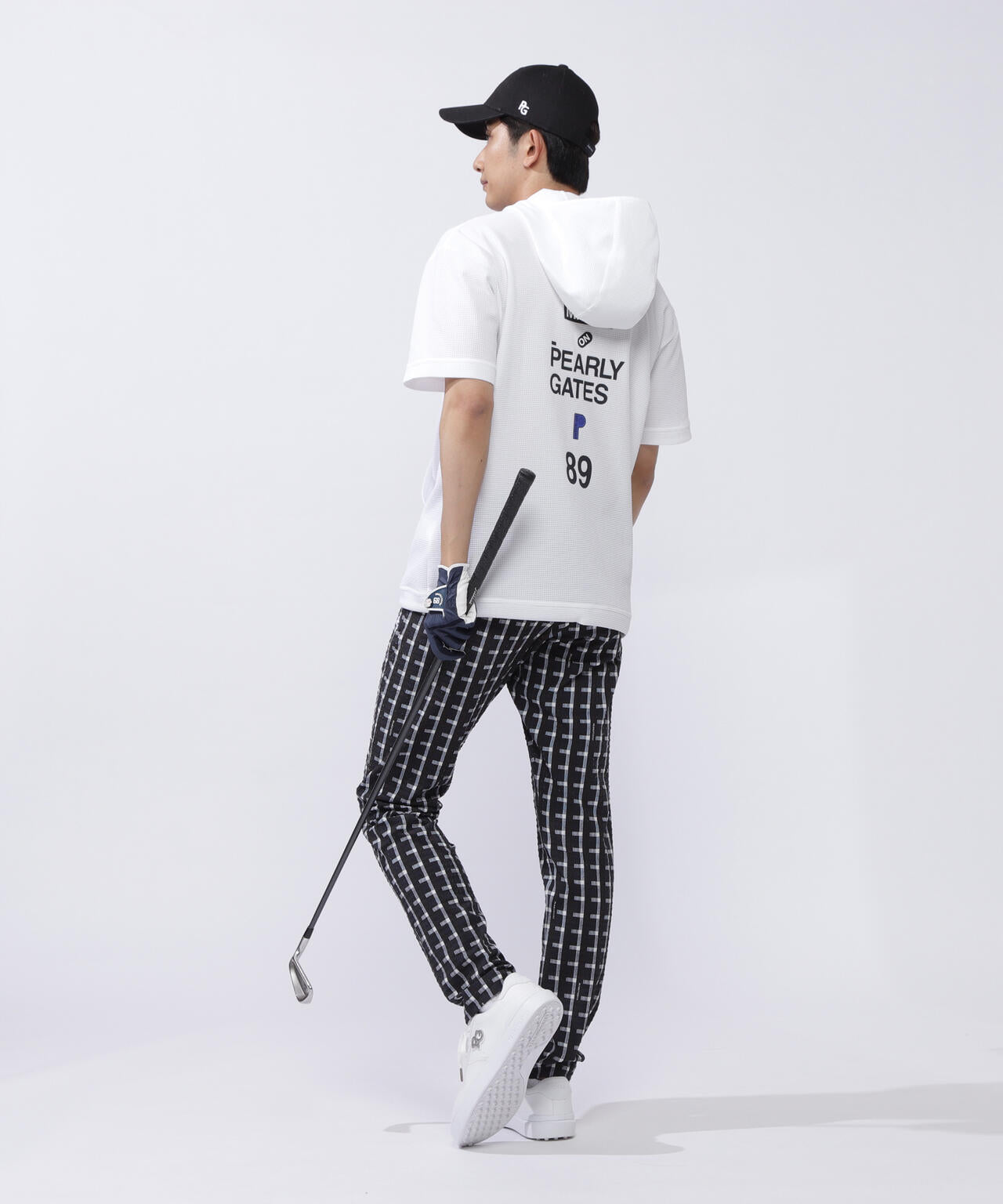 ネオワッフル半袖フーディプルオーバー ＜Relaxシリーズ＞ | PEARLY 