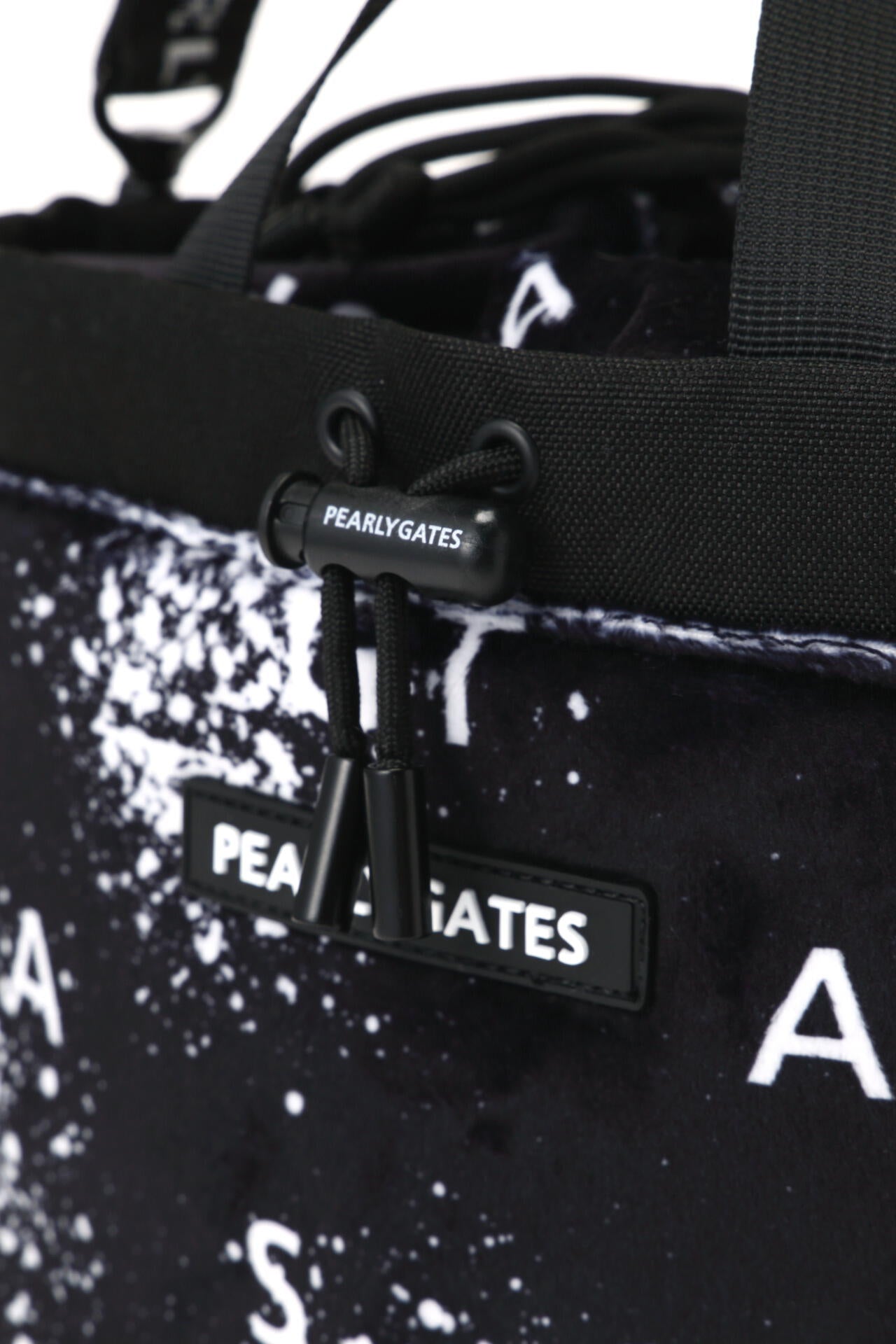 PEARLY GATES パーリーゲイツ スターダストロゴ柄カートバッグ 新品】PEARLY GATES スターダストロゴ柄カートバッグ ユニ