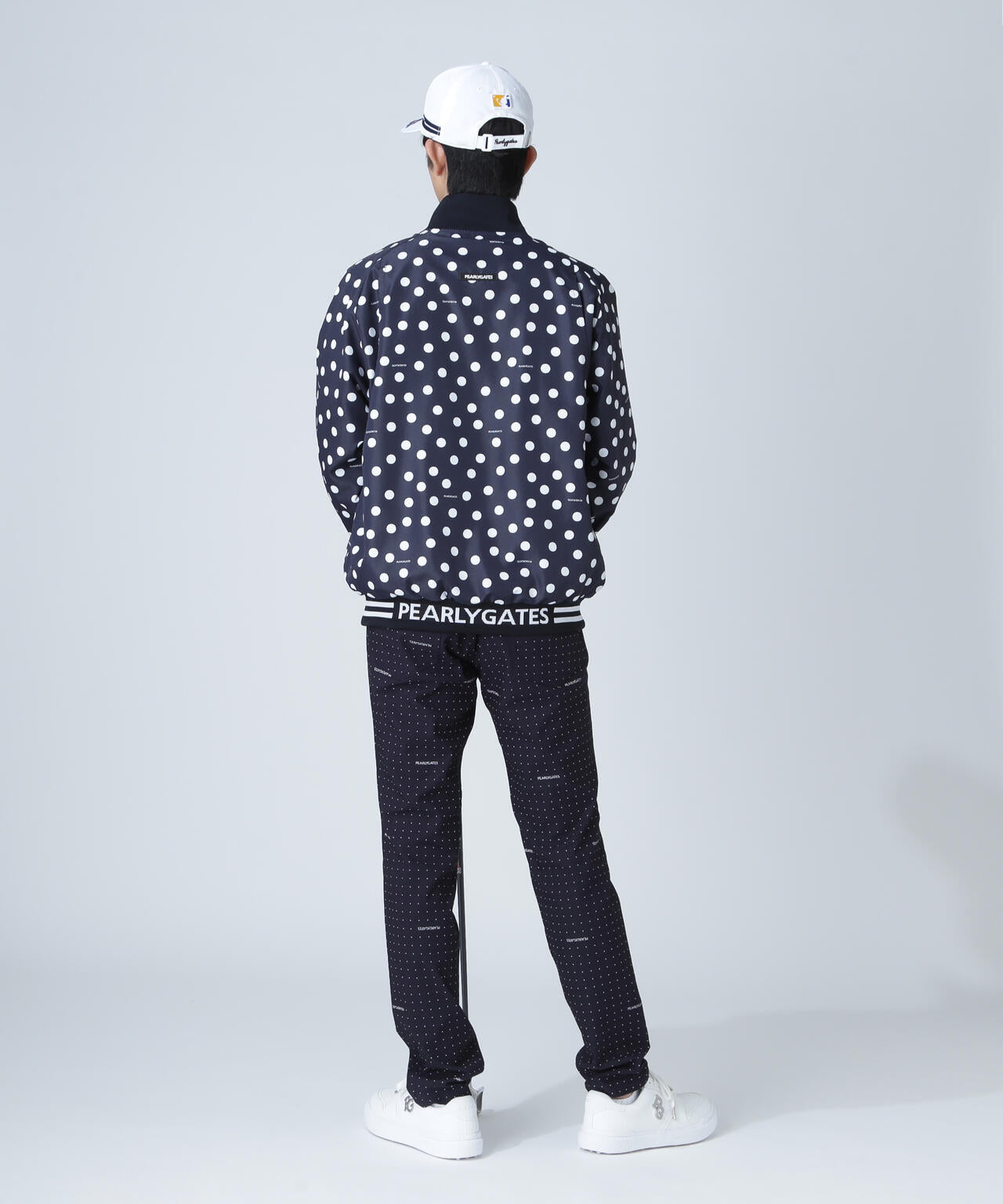 タフレックス×サーモトロン フルジップブルゾン ＜ランダムドット柄＞