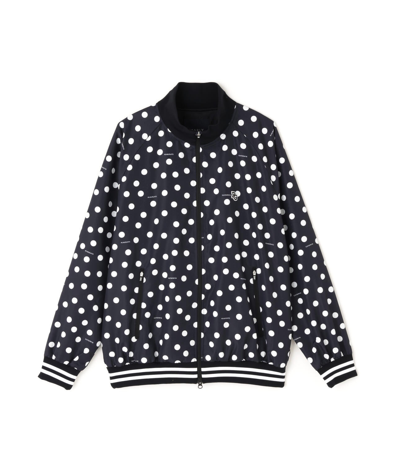 タフレックス×サーモトロン フルジップブルゾン ＜ランダムドット柄＞