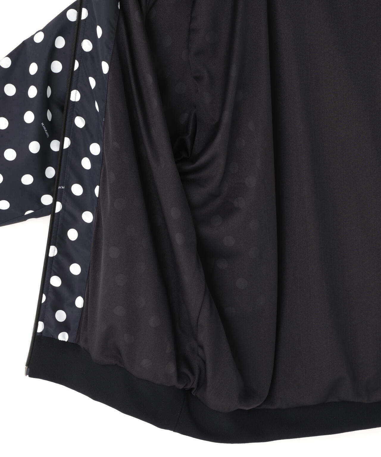 タフレックス×サーモトロン フルジップブルゾン ＜ランダムドット柄＞