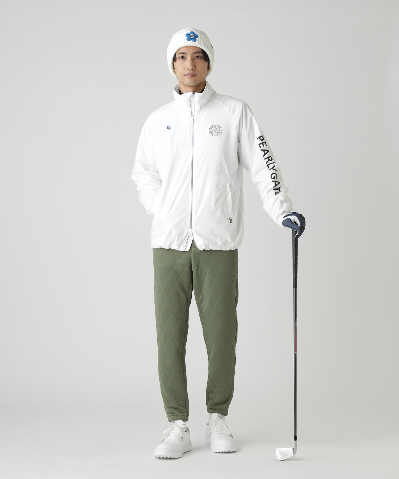 Peミニリップ中綿ジップアップブルゾン | PEARLY GATES